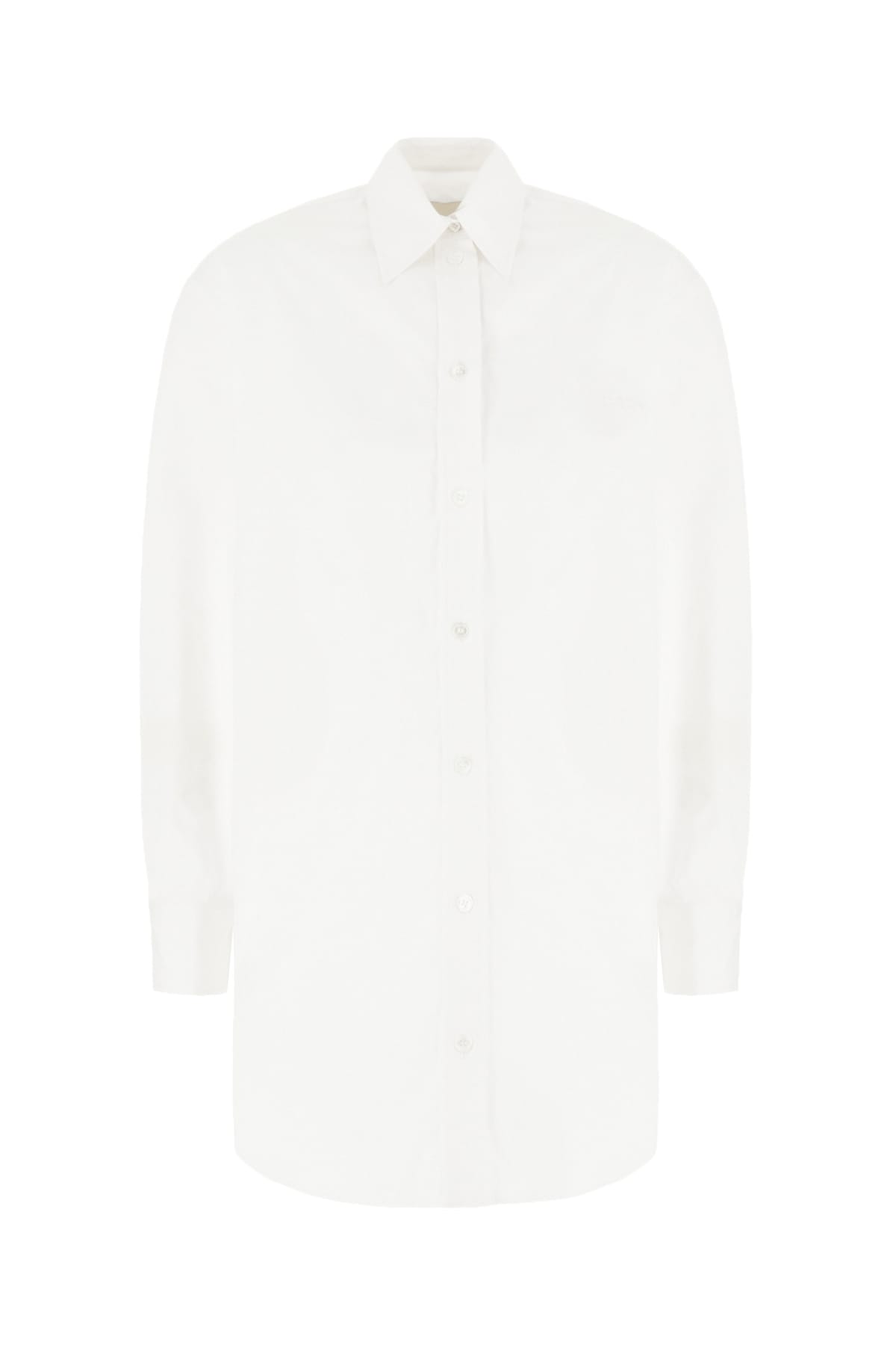 Isabel Marant White Poplin Shirt In 20wh