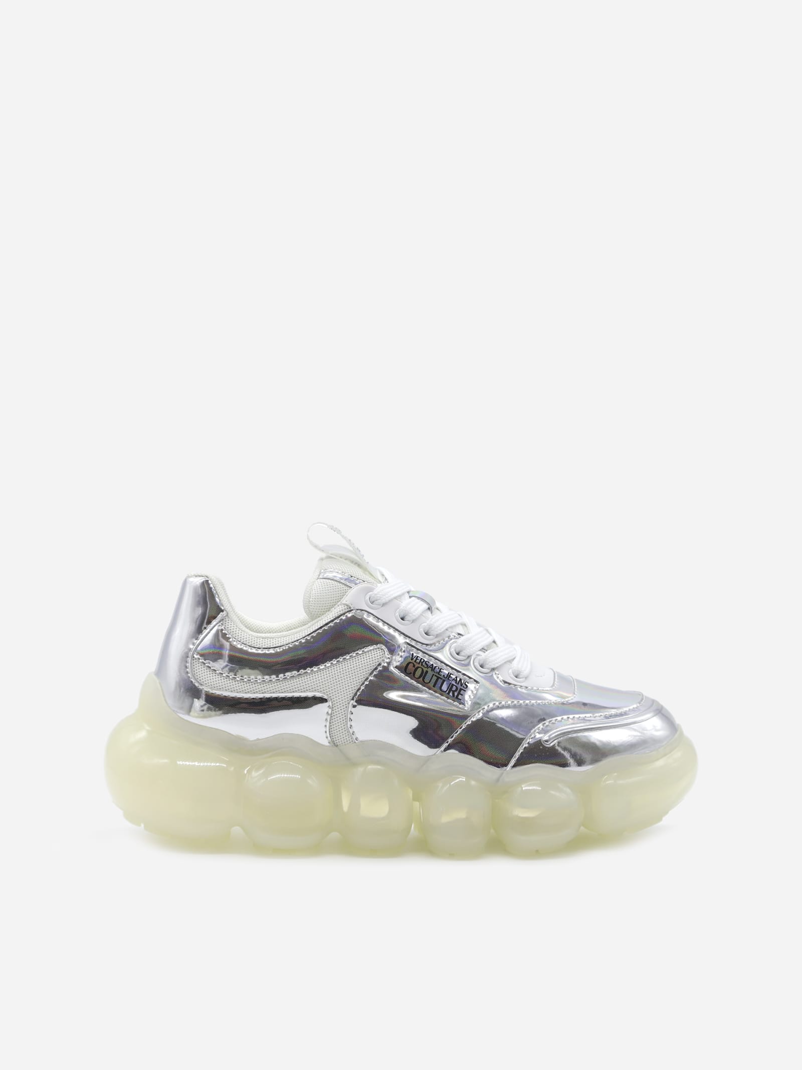 Versace Jeans Couture Bubble Sneakers With Metallic Effect