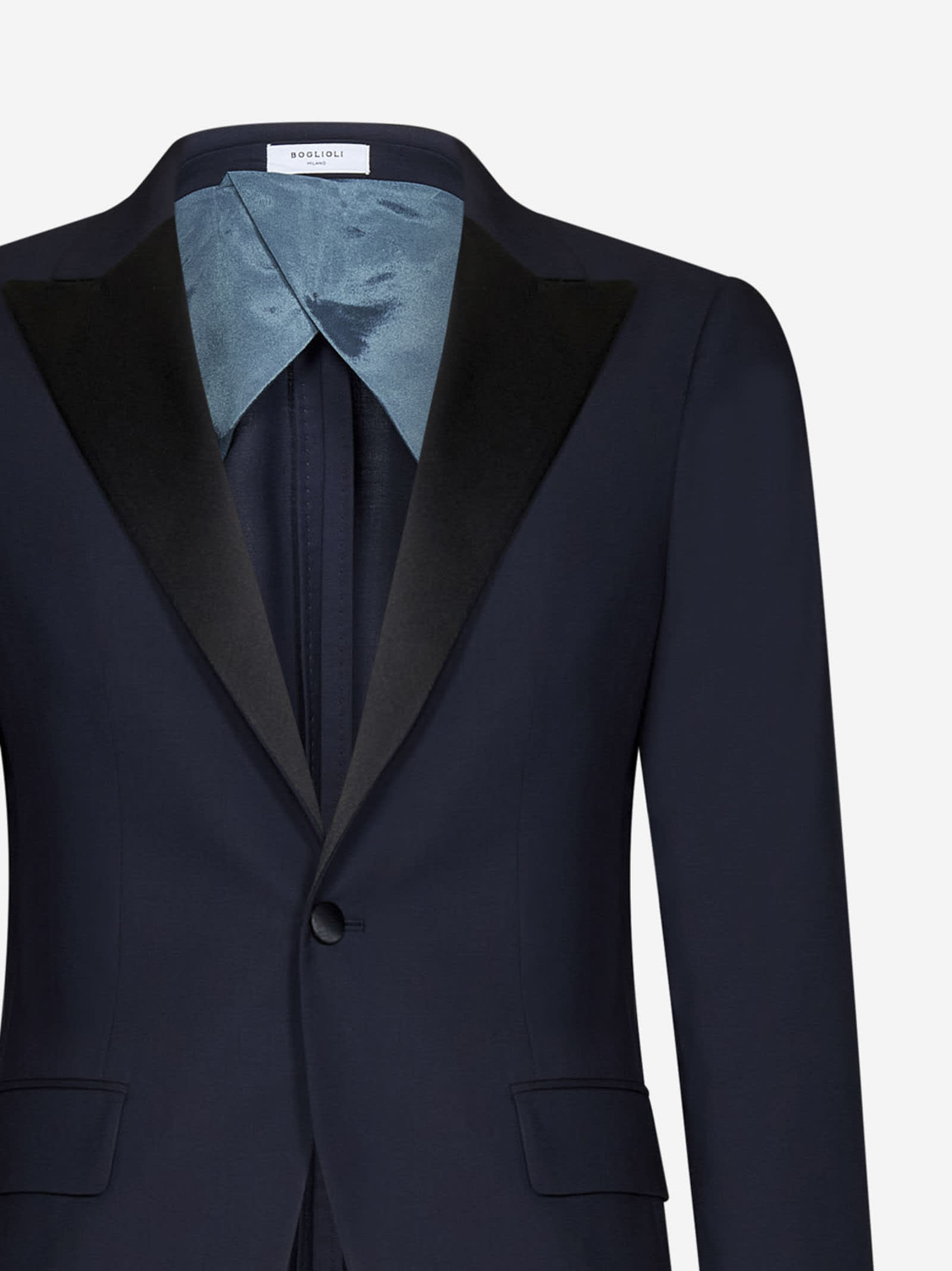 Shop Boglioli Suit In Blue