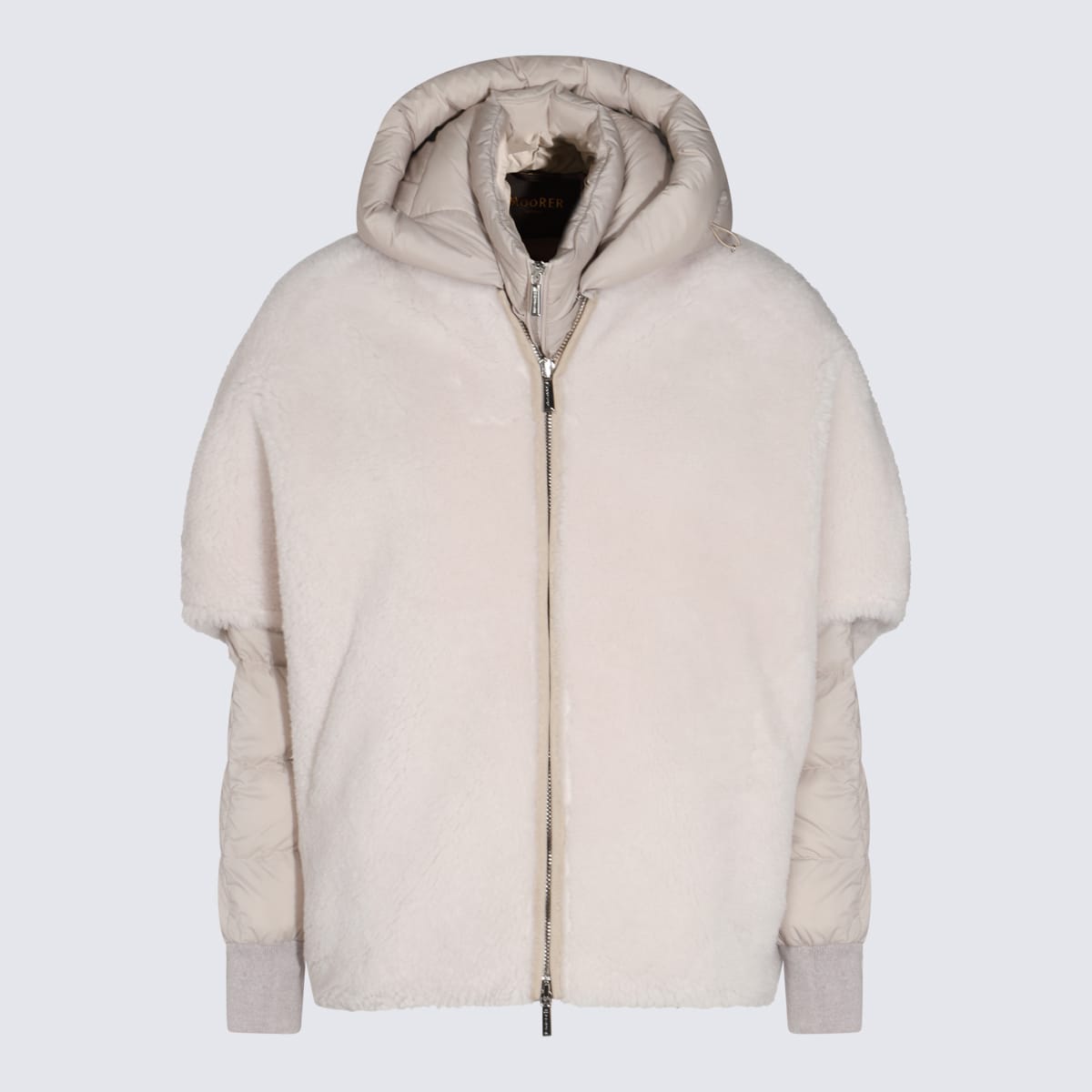 MOORER WHITE DOWN JACKET 