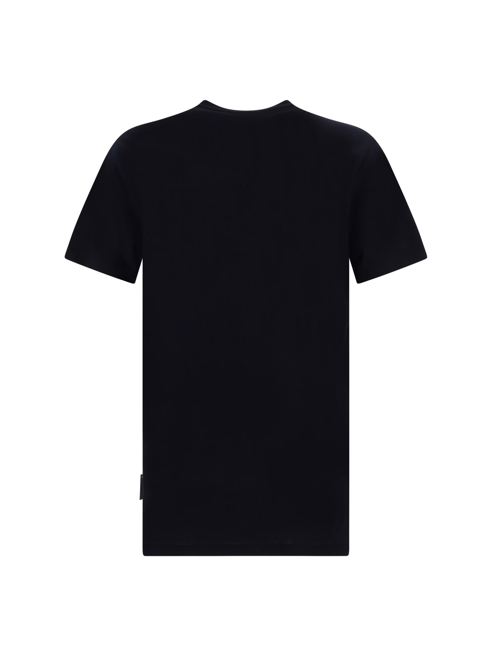 Shop Philipp Plein Skull-t-shirt In Black