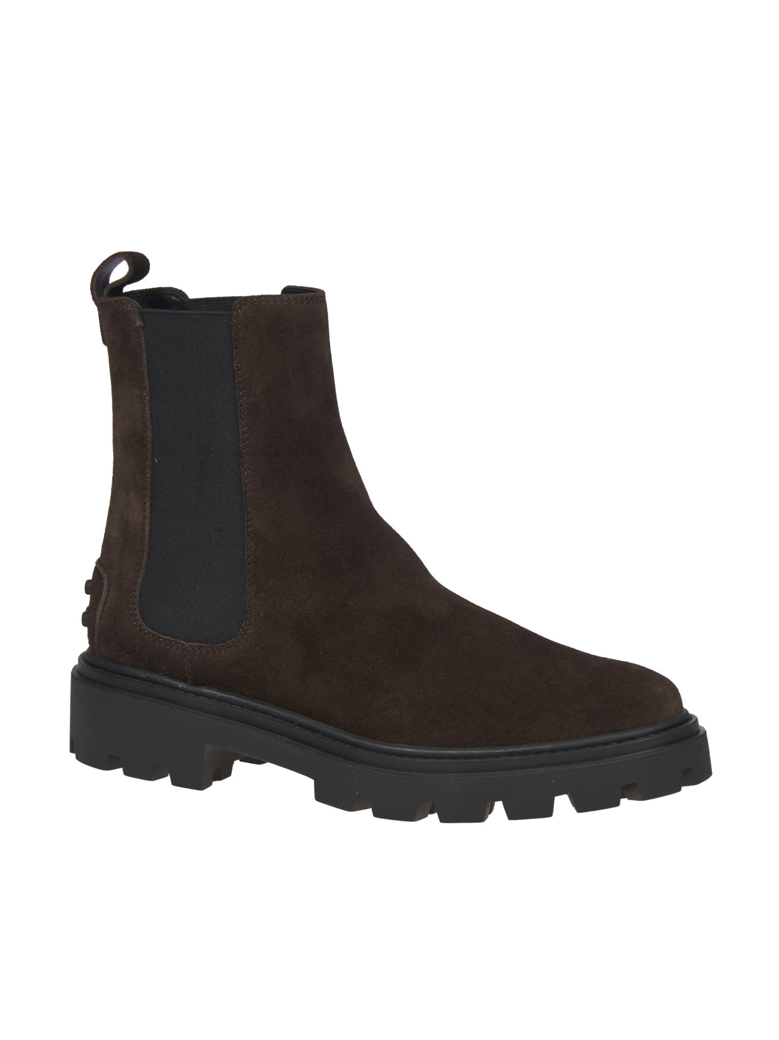 Shop Tod's Chelsea Boot In Brown