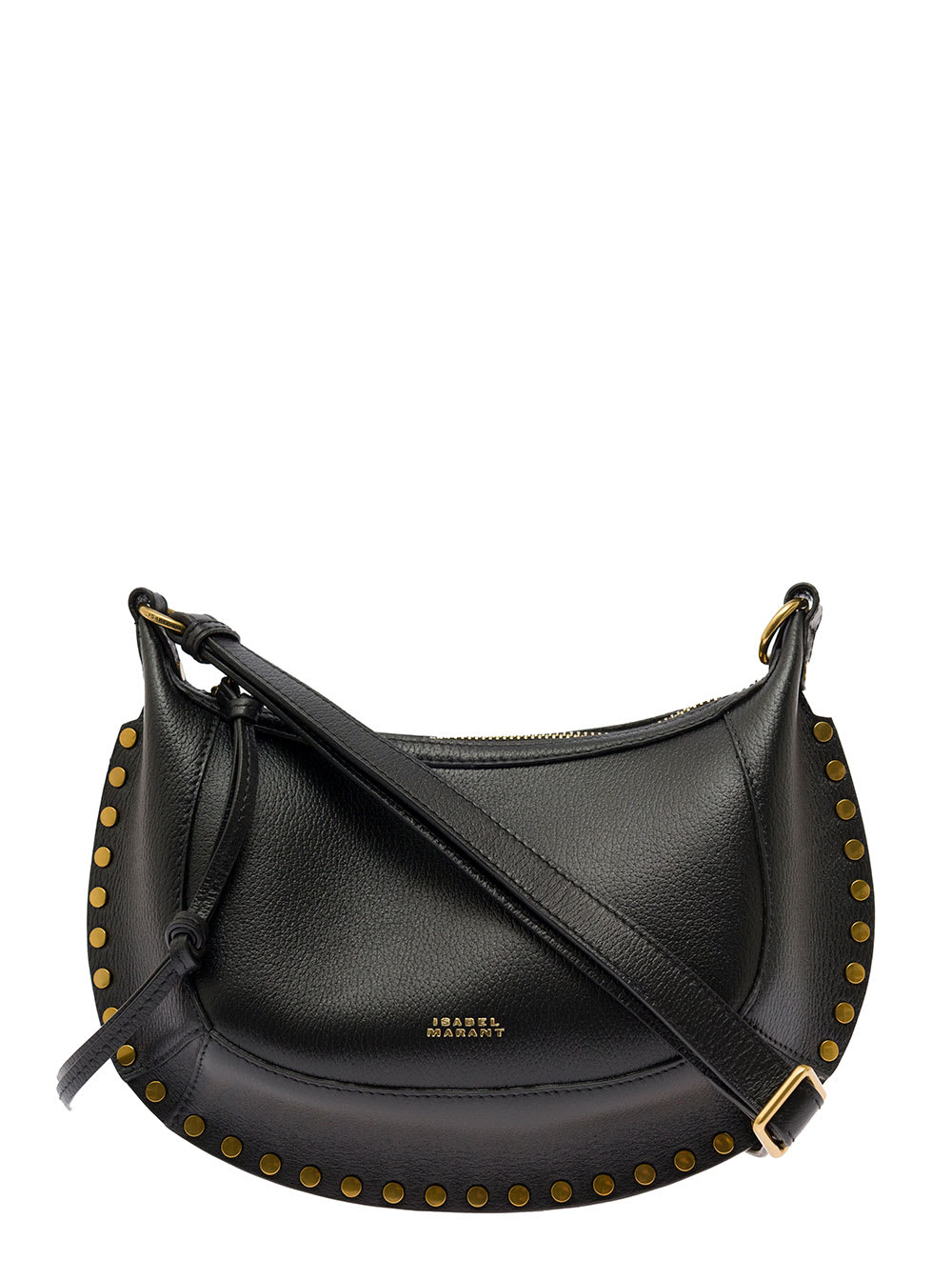 Isabel Marant Oskan Shoulder Bag In Black