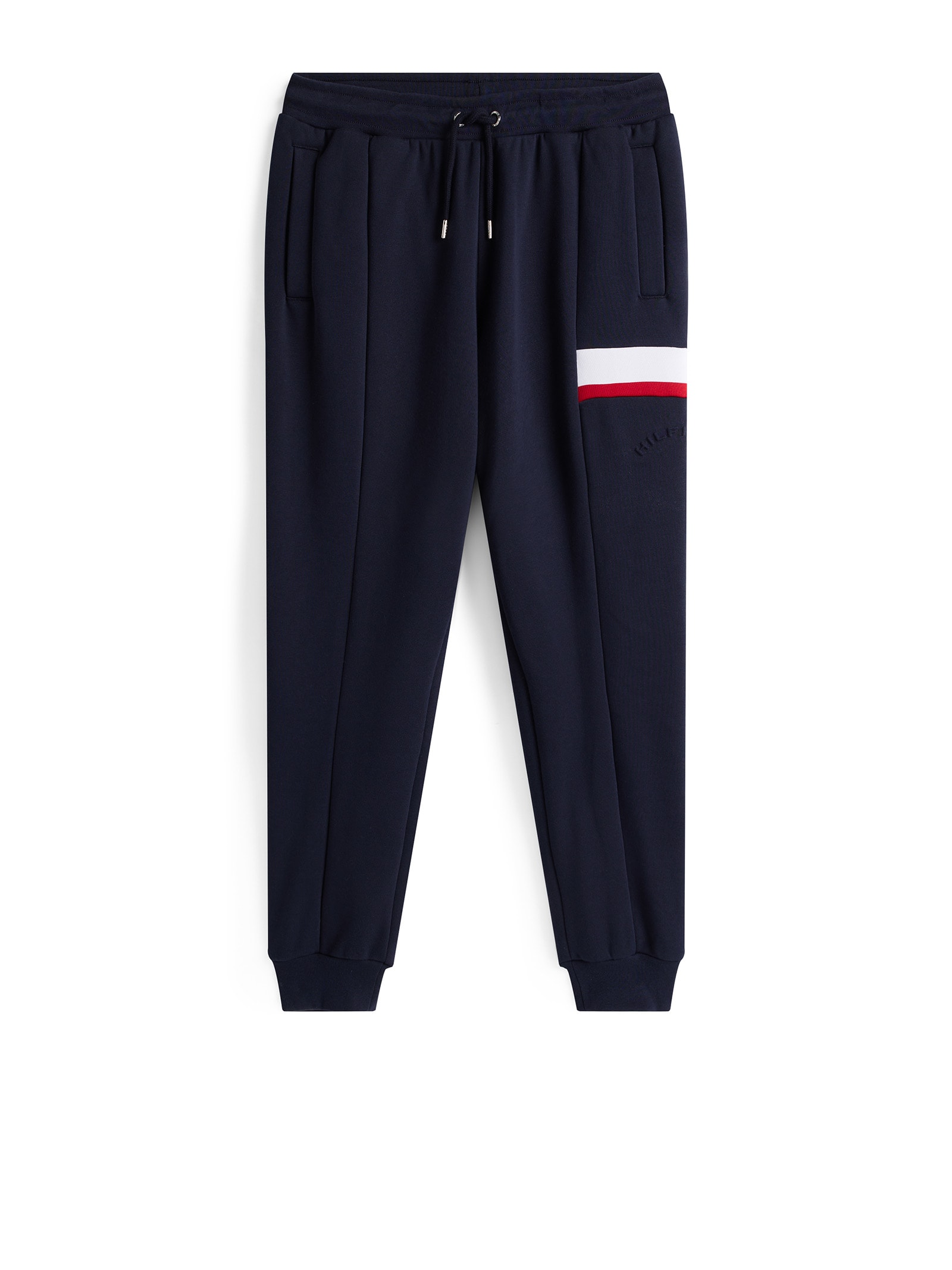 Tommy Hilfiger Panelled Drawstring Trousers In Blue