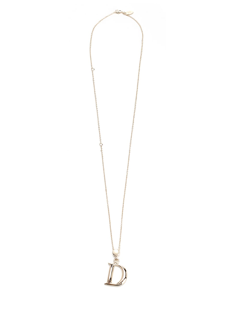 Shop Chloé D Necklace In Gold