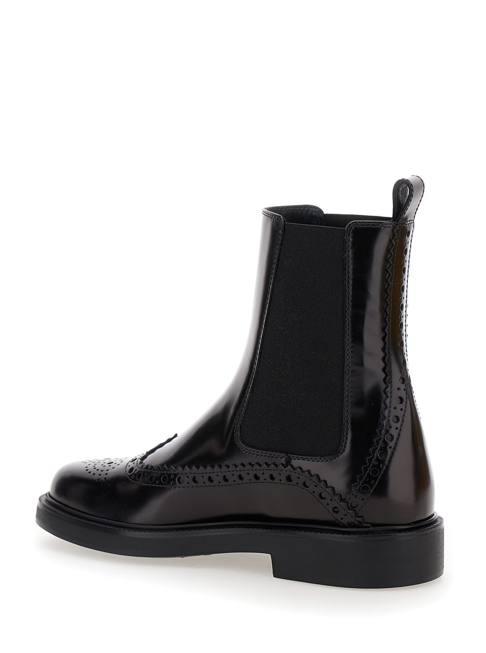 Shop Tod's Bootie In Black