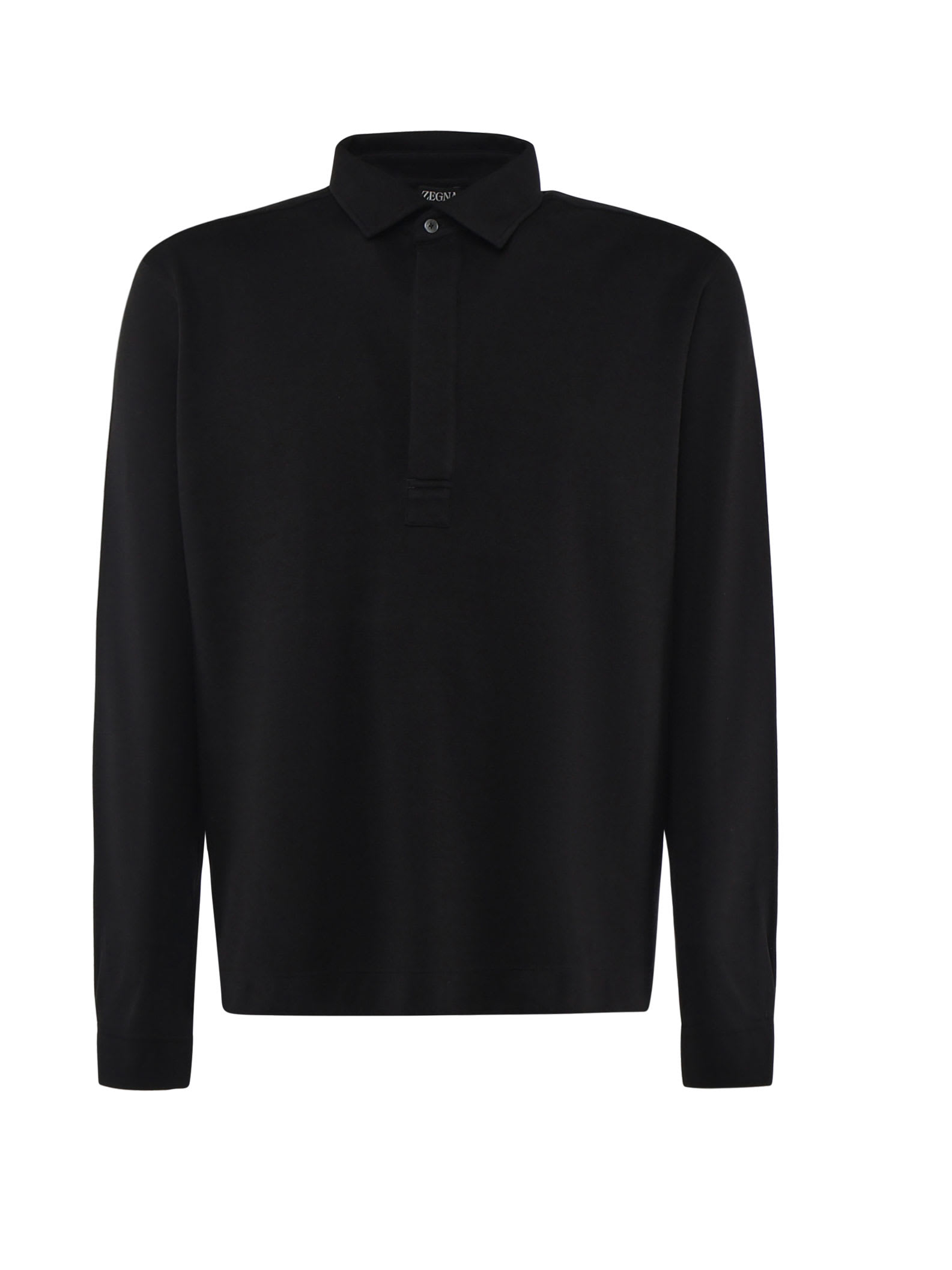 Long-sleeved Polo Shirt