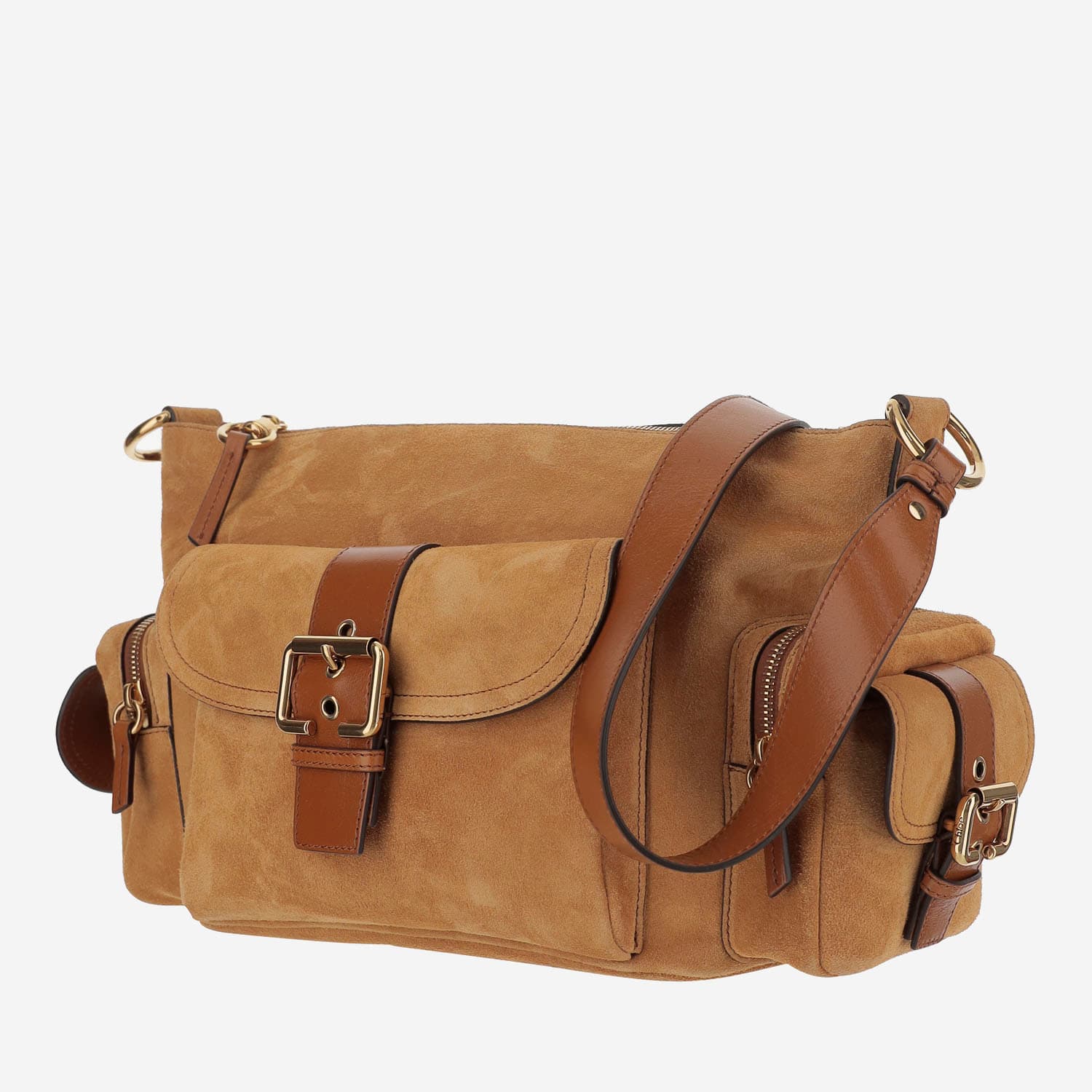 CHLOÉ SUEDE CAMERA BAG