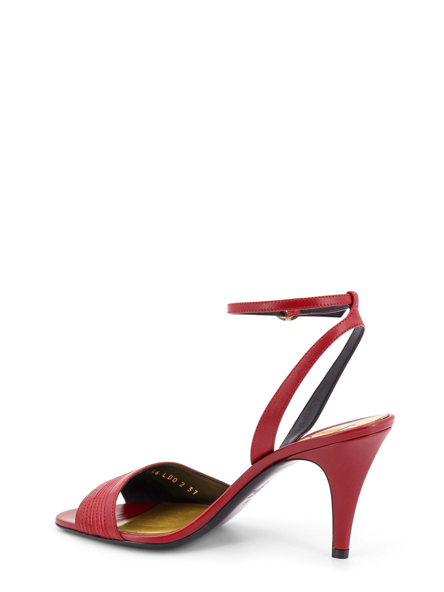 Valentino Ladycrush Stiletto Heel Sandal T85 In Red