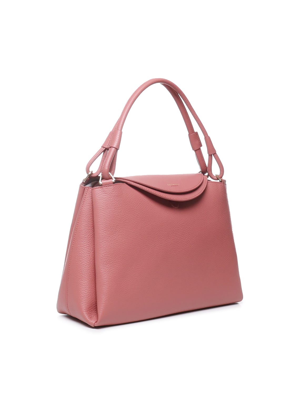 Shop Coccinelle Eclyps Medium Bag In Pink