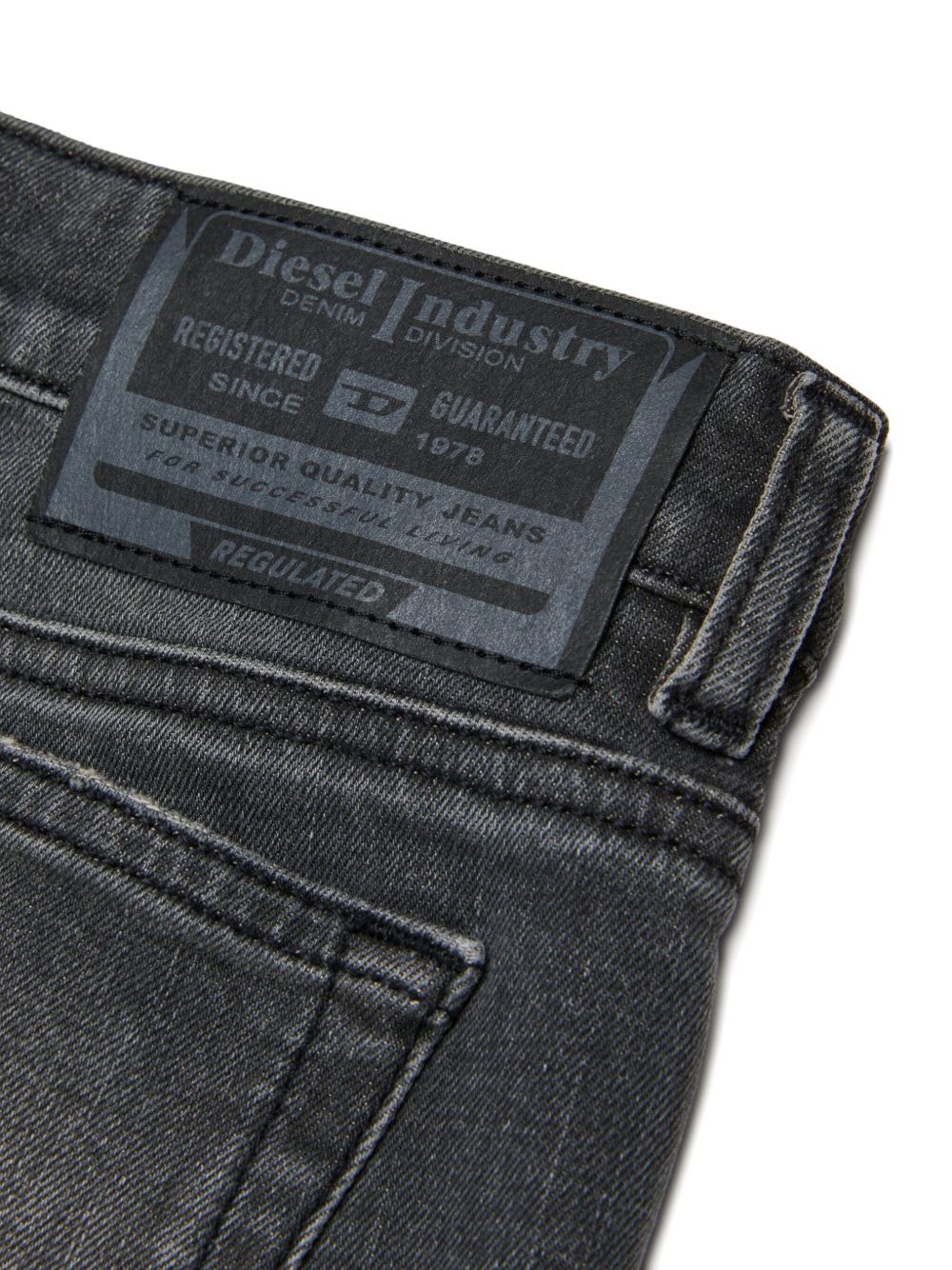 Diesel Kids Jeans 1978-j In Gray