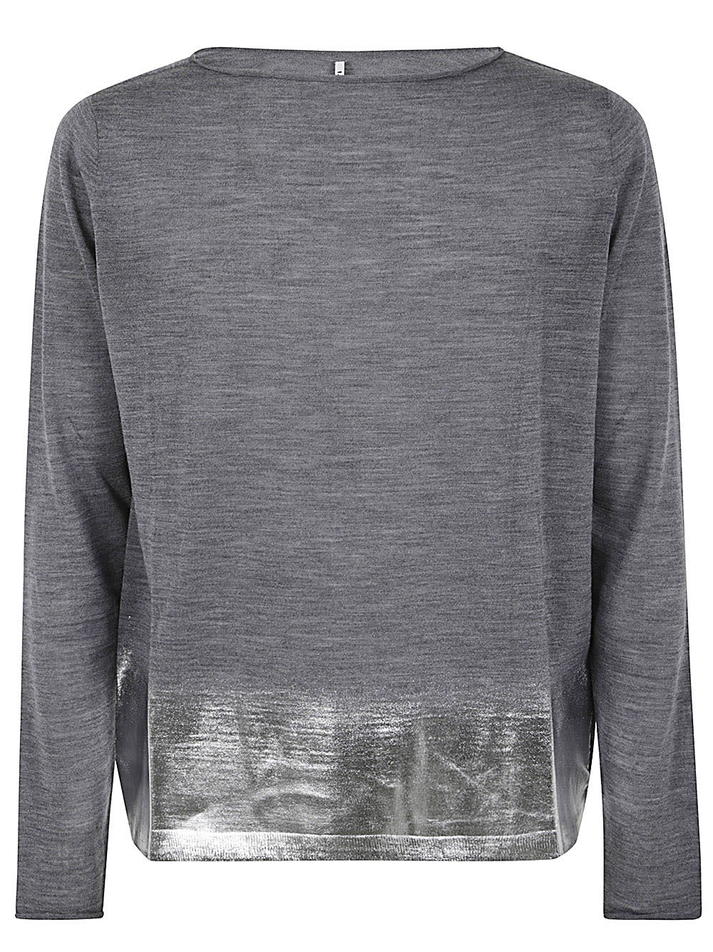 Shop Liviana Conti Basic Sweater In Z Medium Grey