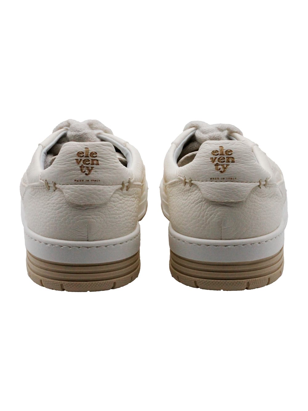 Eleventy Laced Shoes In White