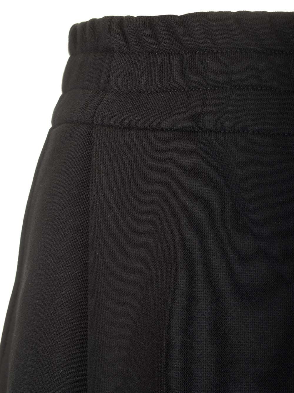 Shop Amazuìn Oxani Black Fleece Sweatpants