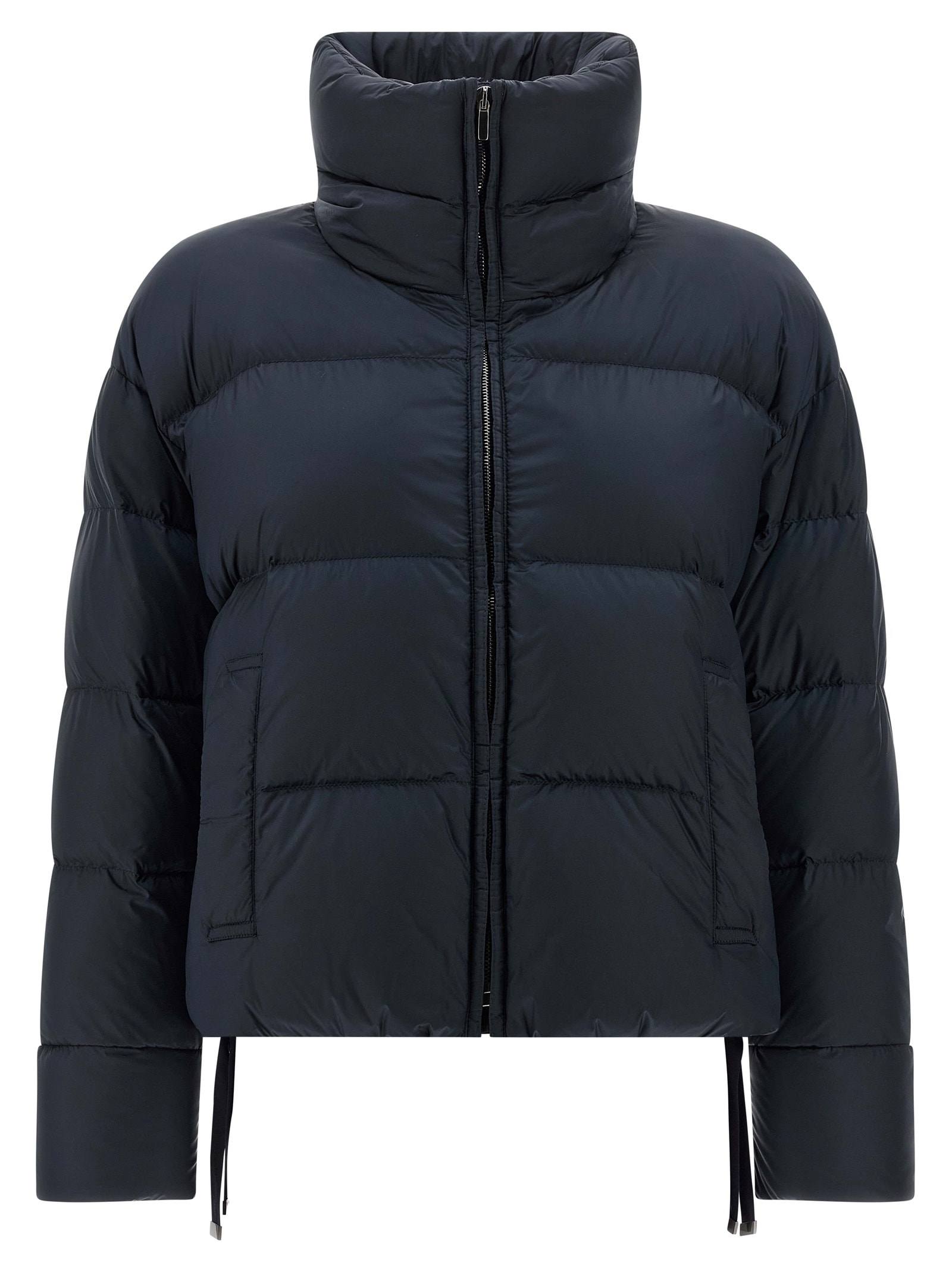 Max Mara The Cube Trebi Down Jacket In Blue