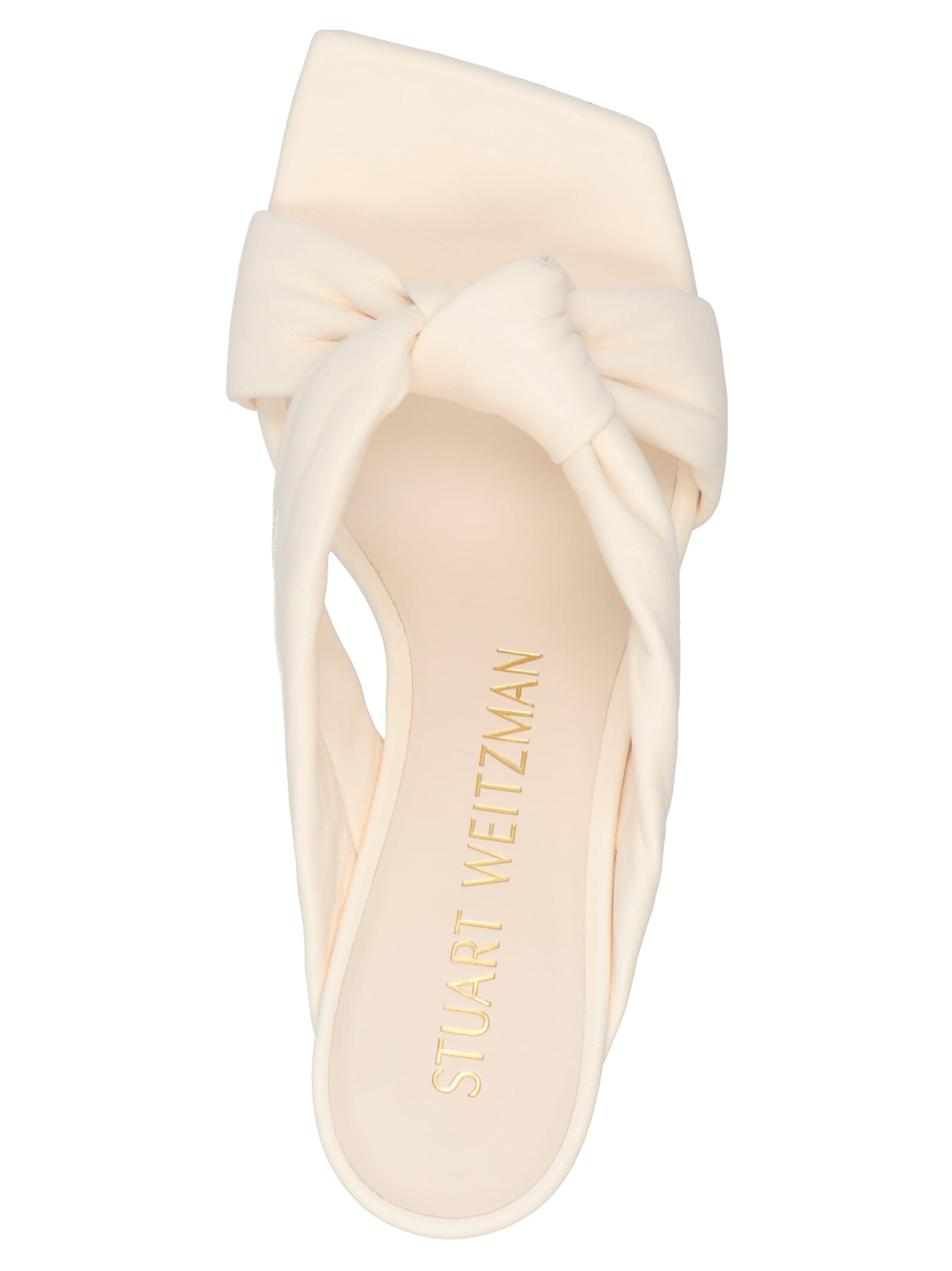 Shop Stuart Weitzman Playa Sandals In White