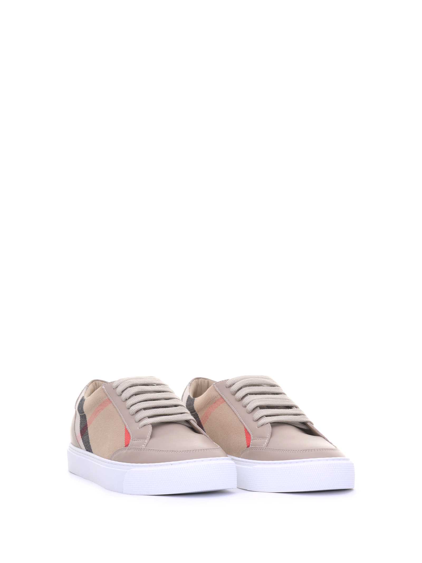burberry house check sneakers