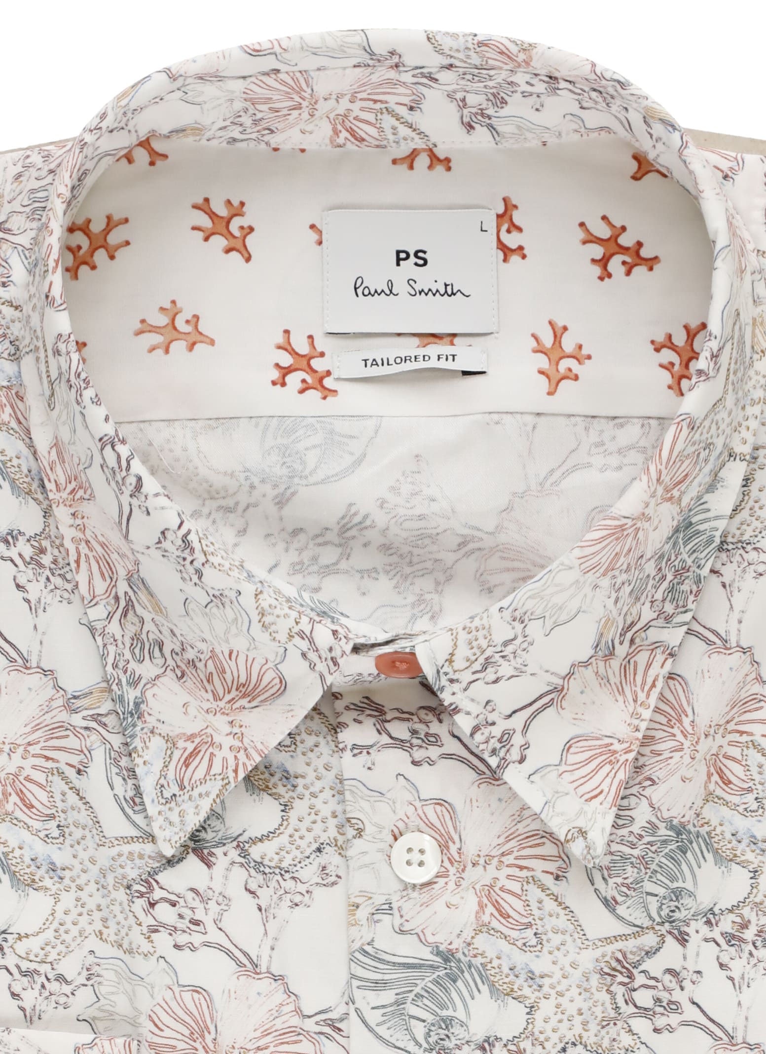 PS Paul Smith Bandana Print Short-Sleeve Shirt