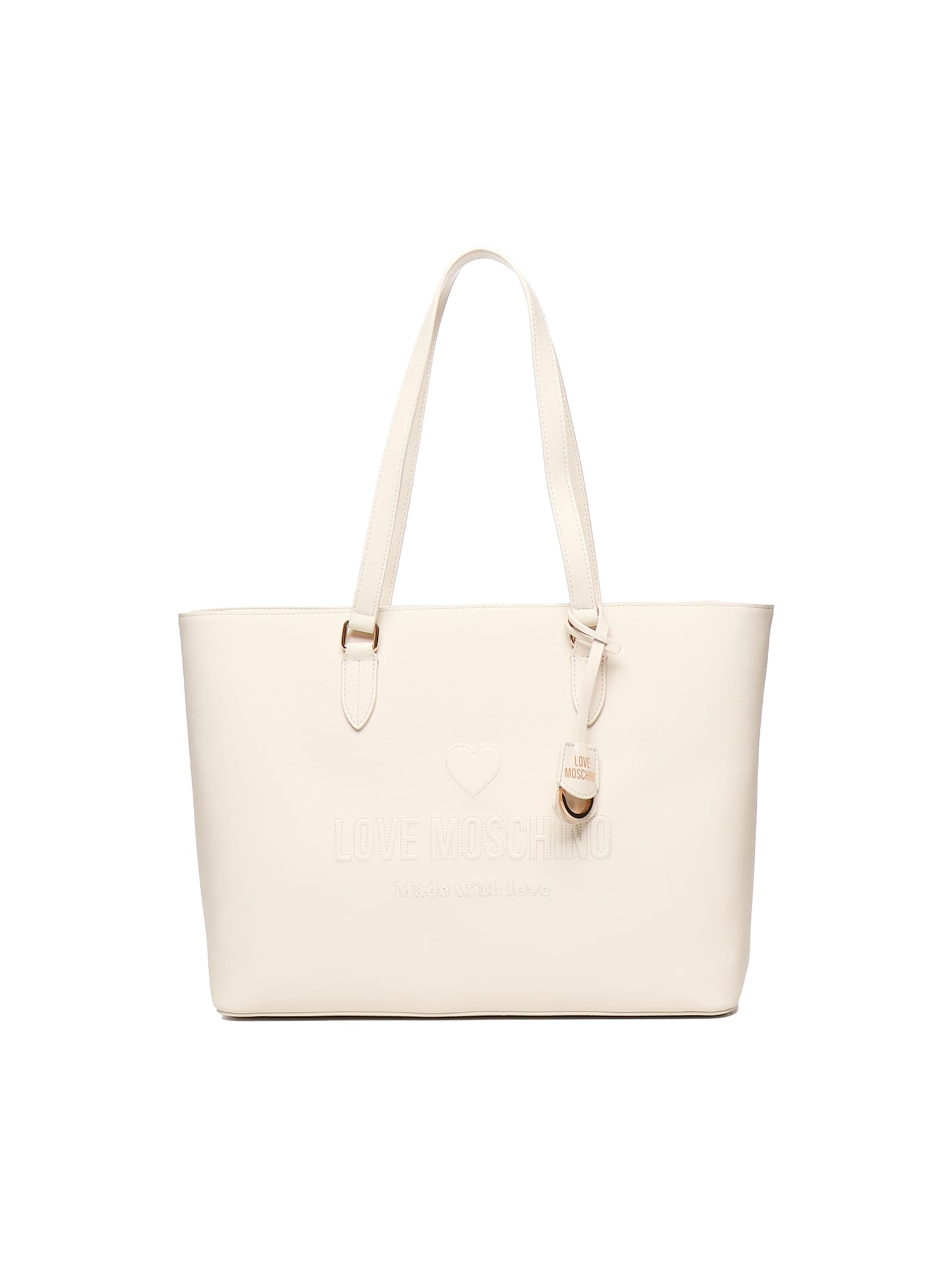Love Embossed Tote Bag