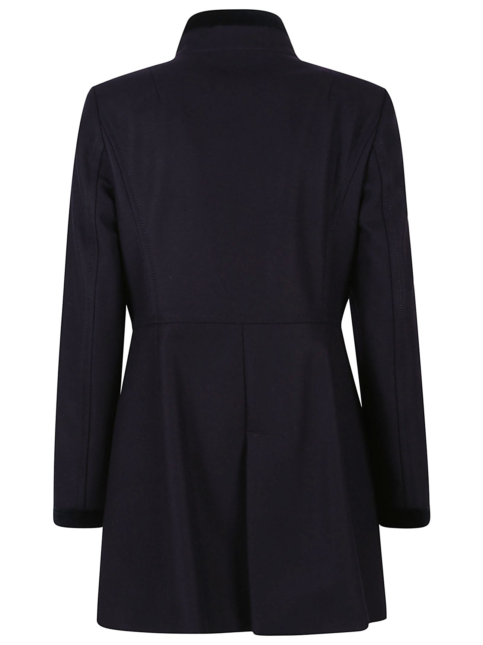 Shop Fay Virginia Coat In Blu Petrolio