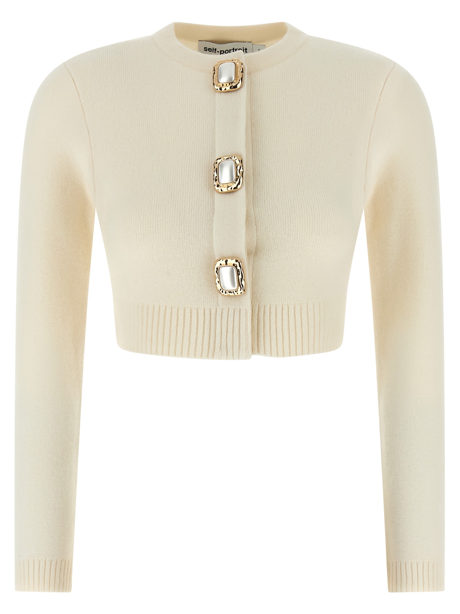 cream Wool Cardigan