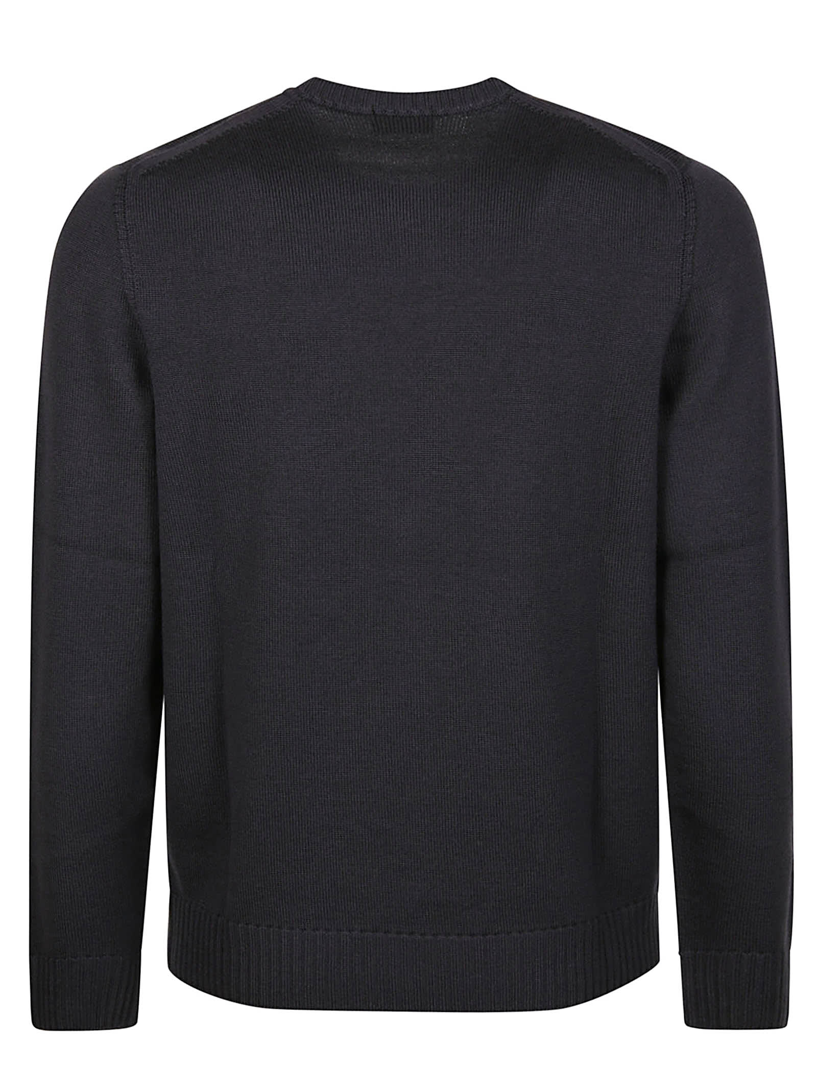Drumohr Rasato Tubico Sweater In Asfalto