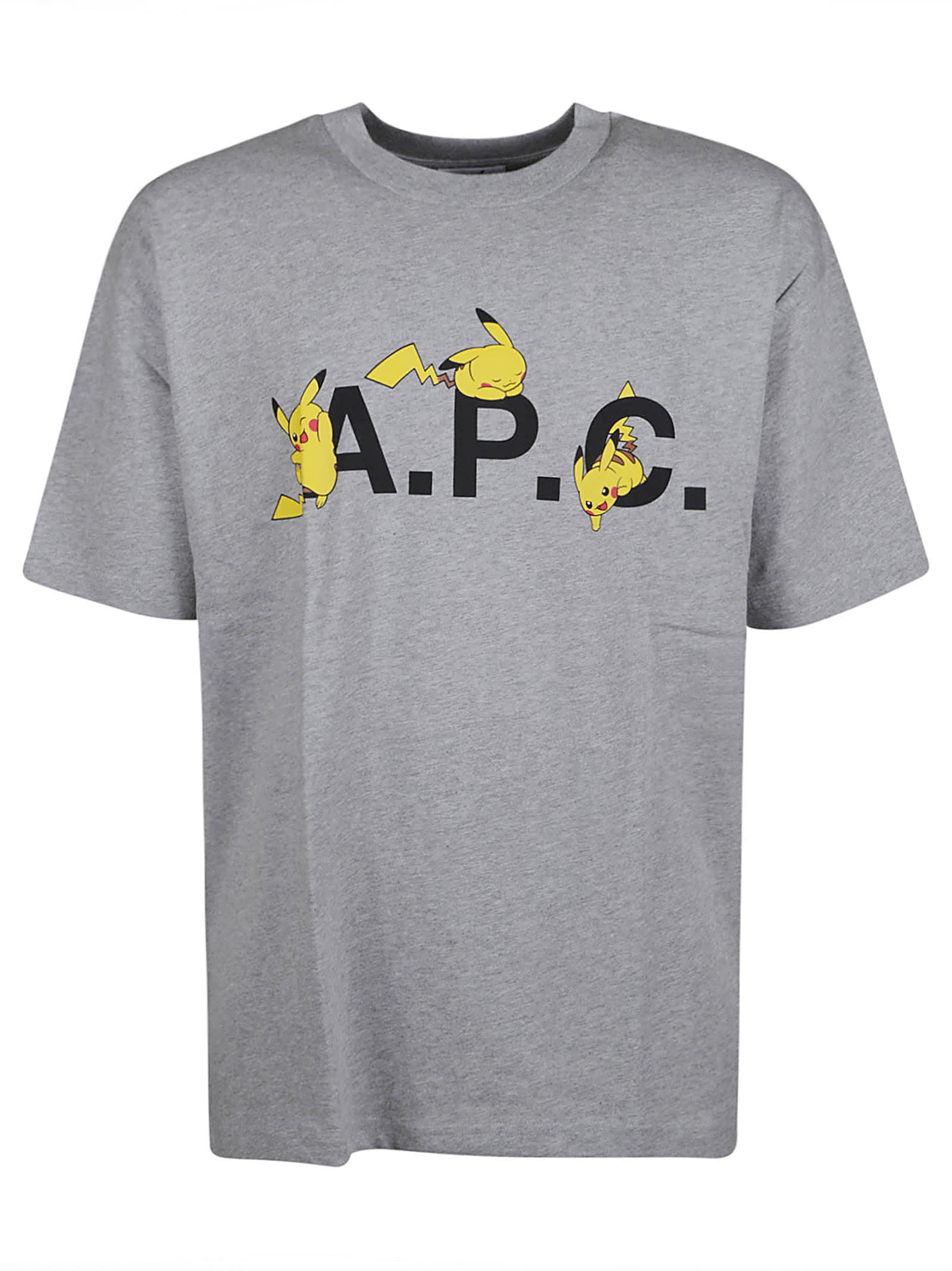 Apc Pikachu T-shirt In Gris Clair Ch.