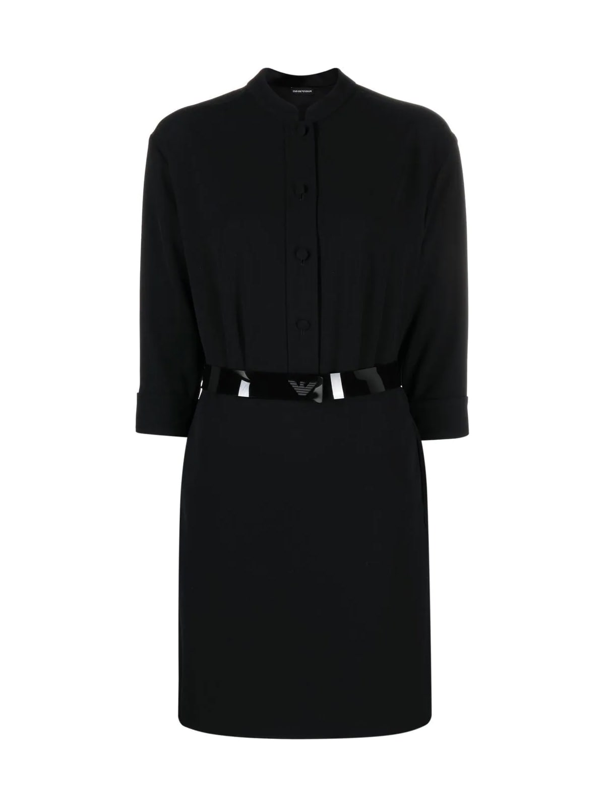 Emporio Armani Long Sleeve Dress With Buttons