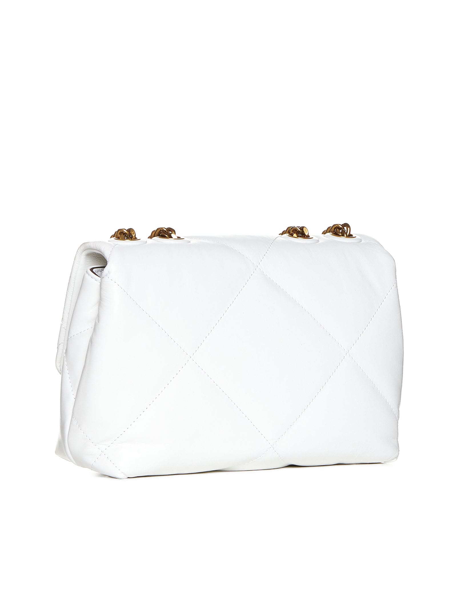 Tory Burch Kira Shoulder Bag In Blanc