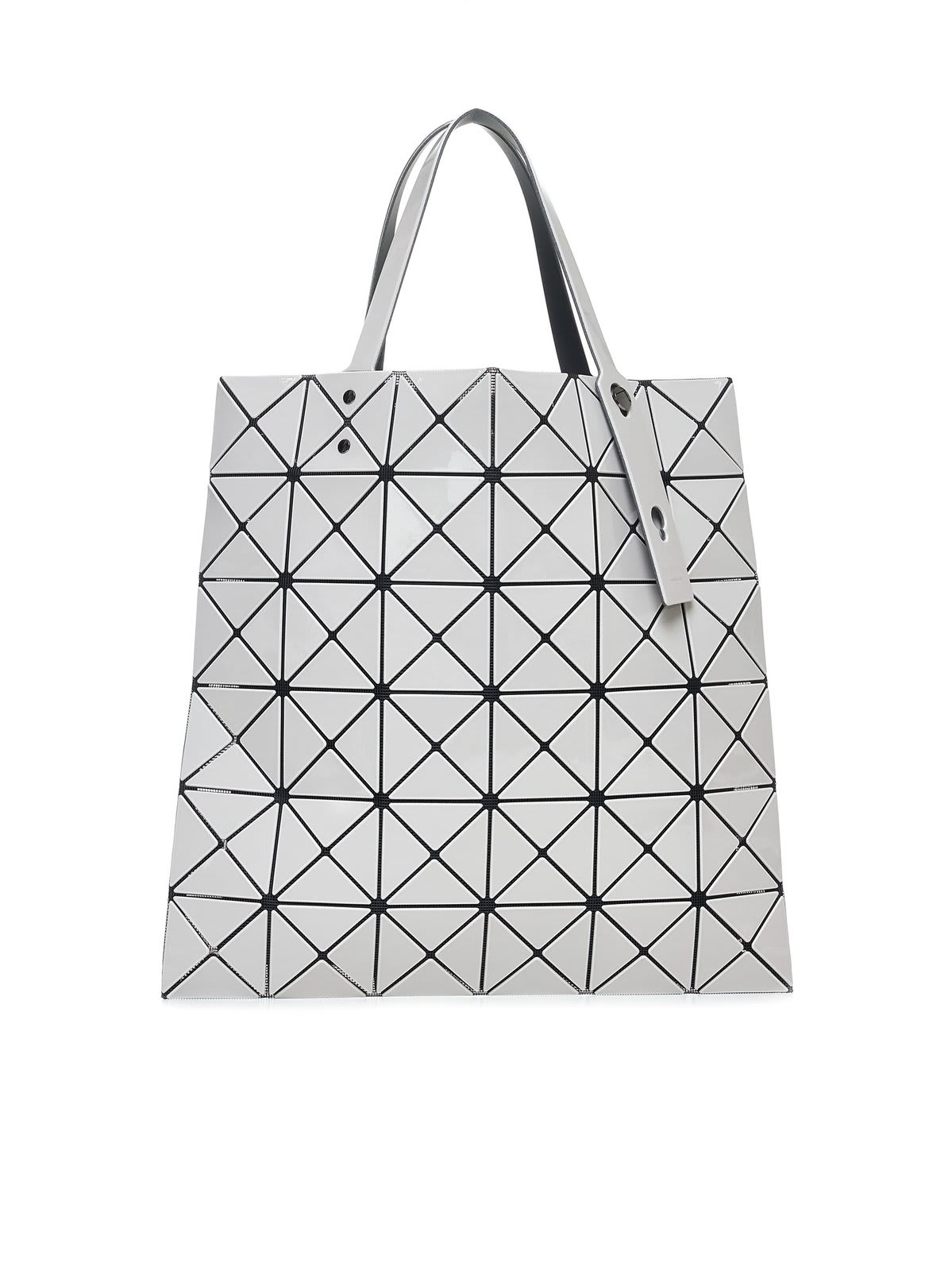 Shop Bao Bao Issey Miyake Geometric Tote Bag In Grey