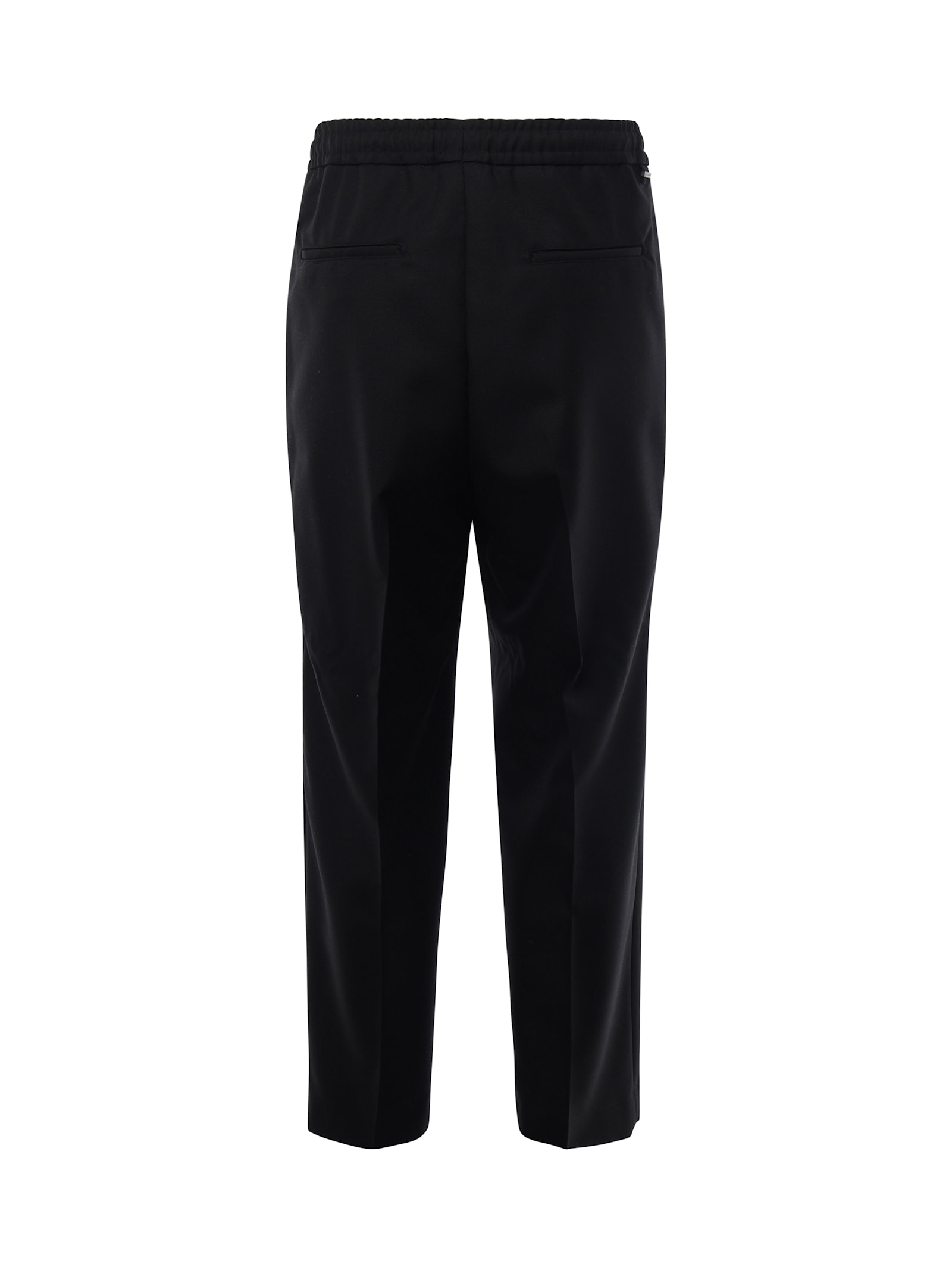 Be Able Blended Virgin Wool Trousers In Black