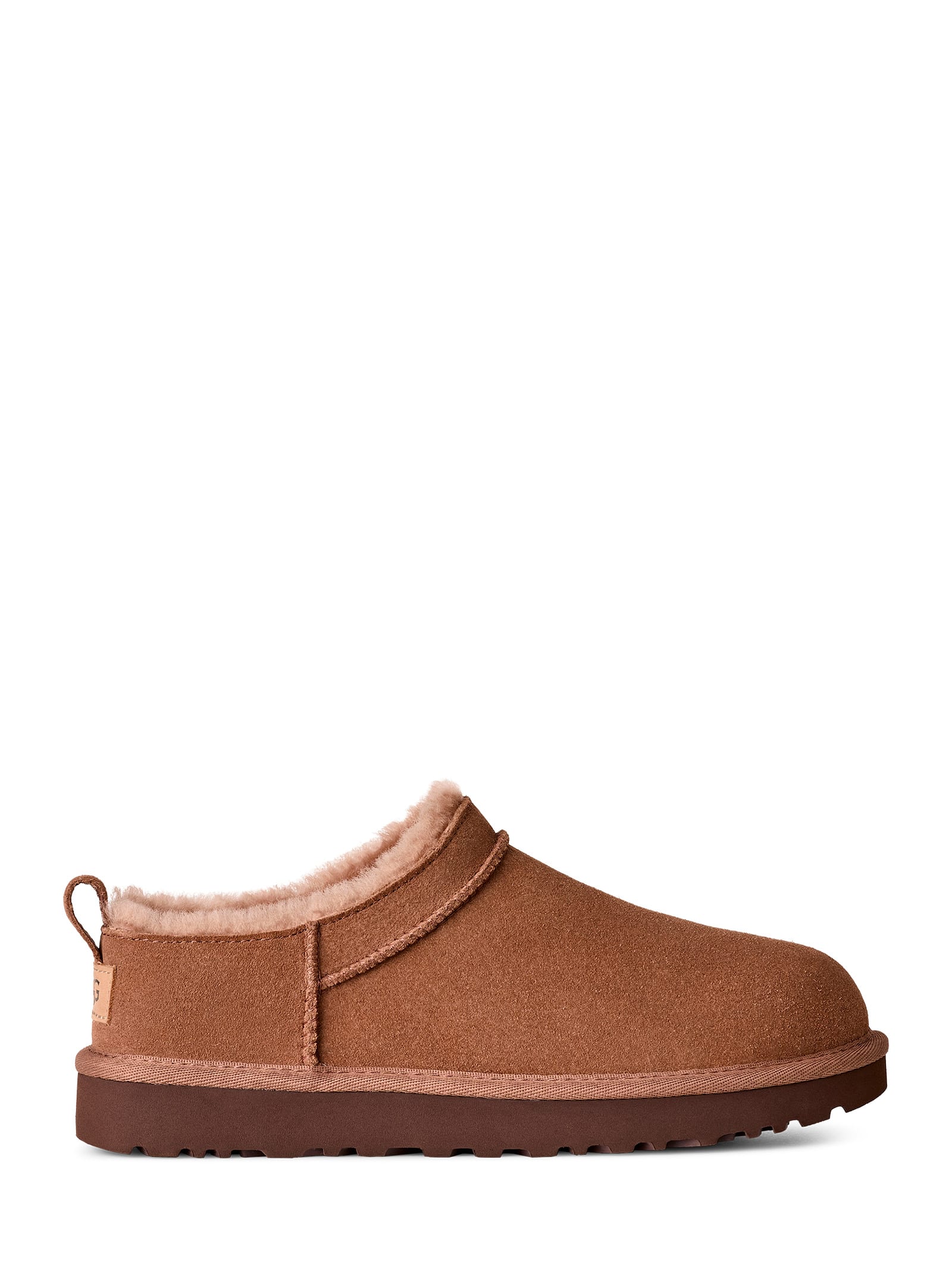 Ugg Casual Low Profile Sneakers With Pull Tab In Brown