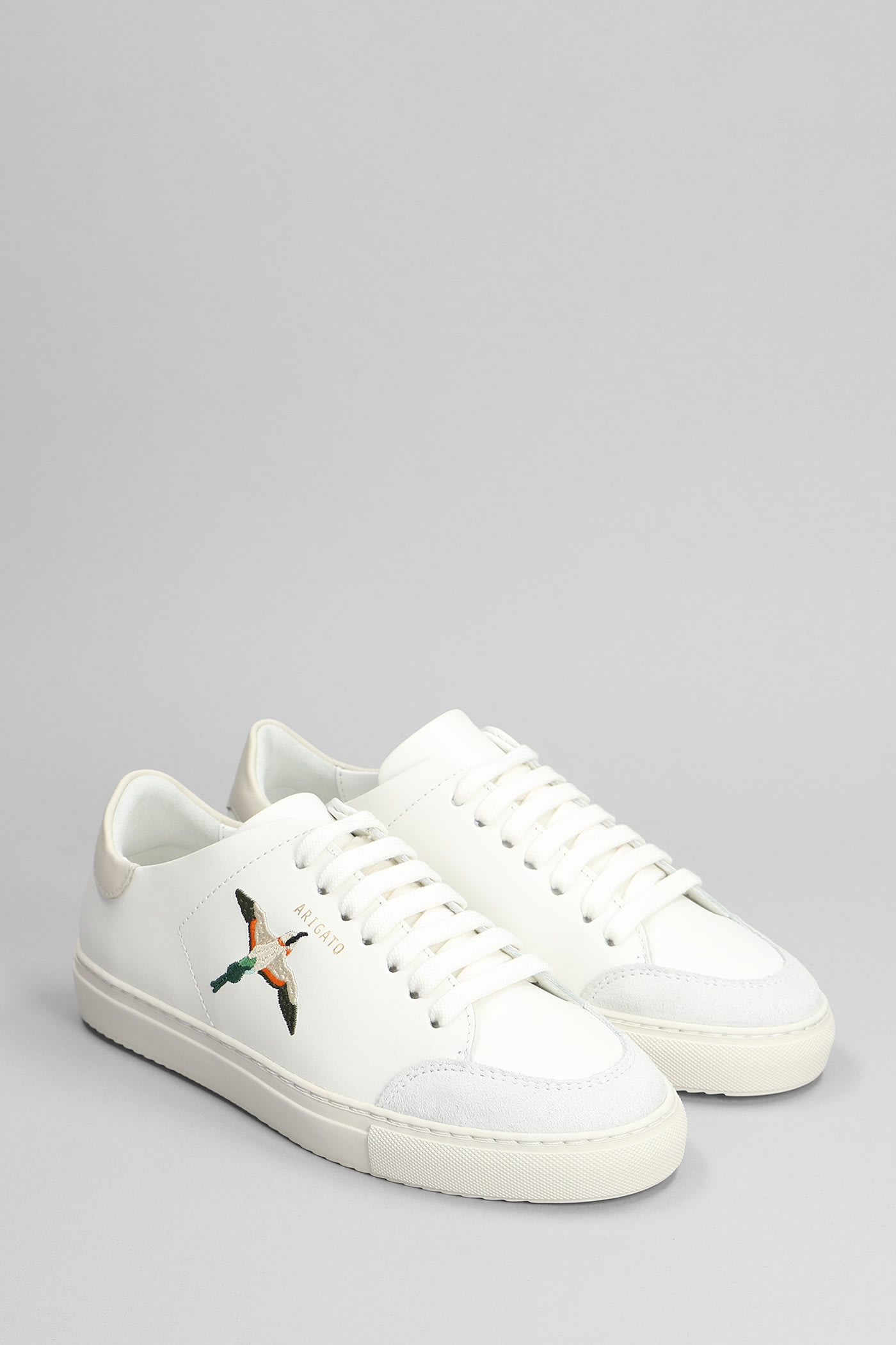 Shop Axel Arigato Clean 90 Sneakers In White Leather