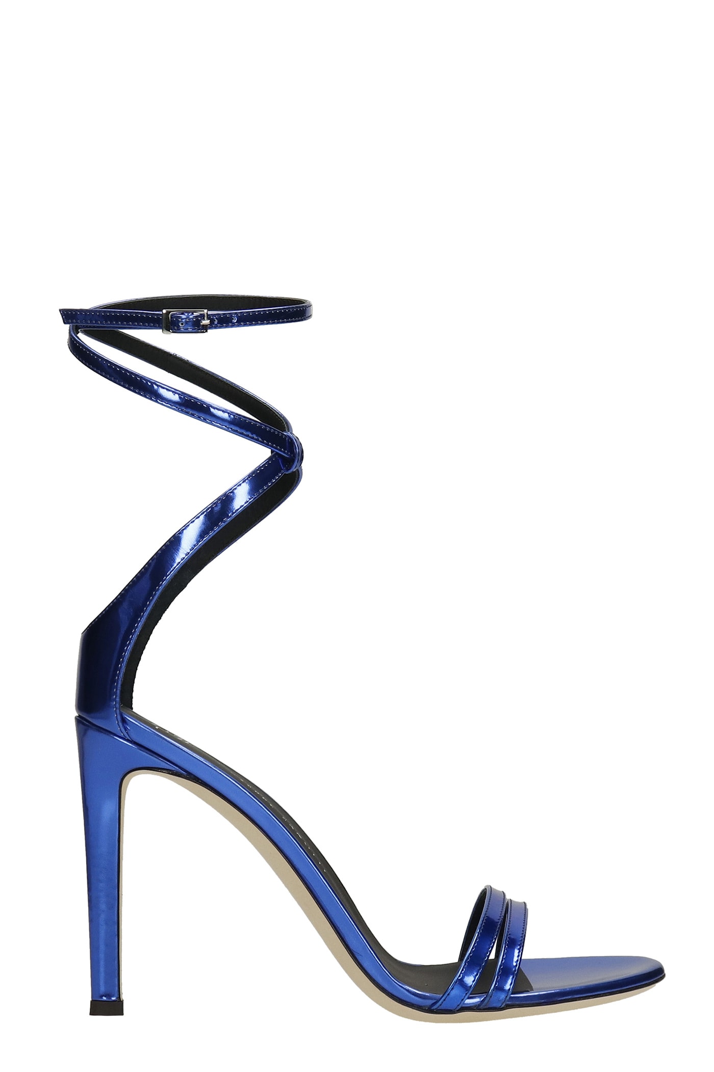 Giuseppe Zanotti Catia Sandals In Blue Leather