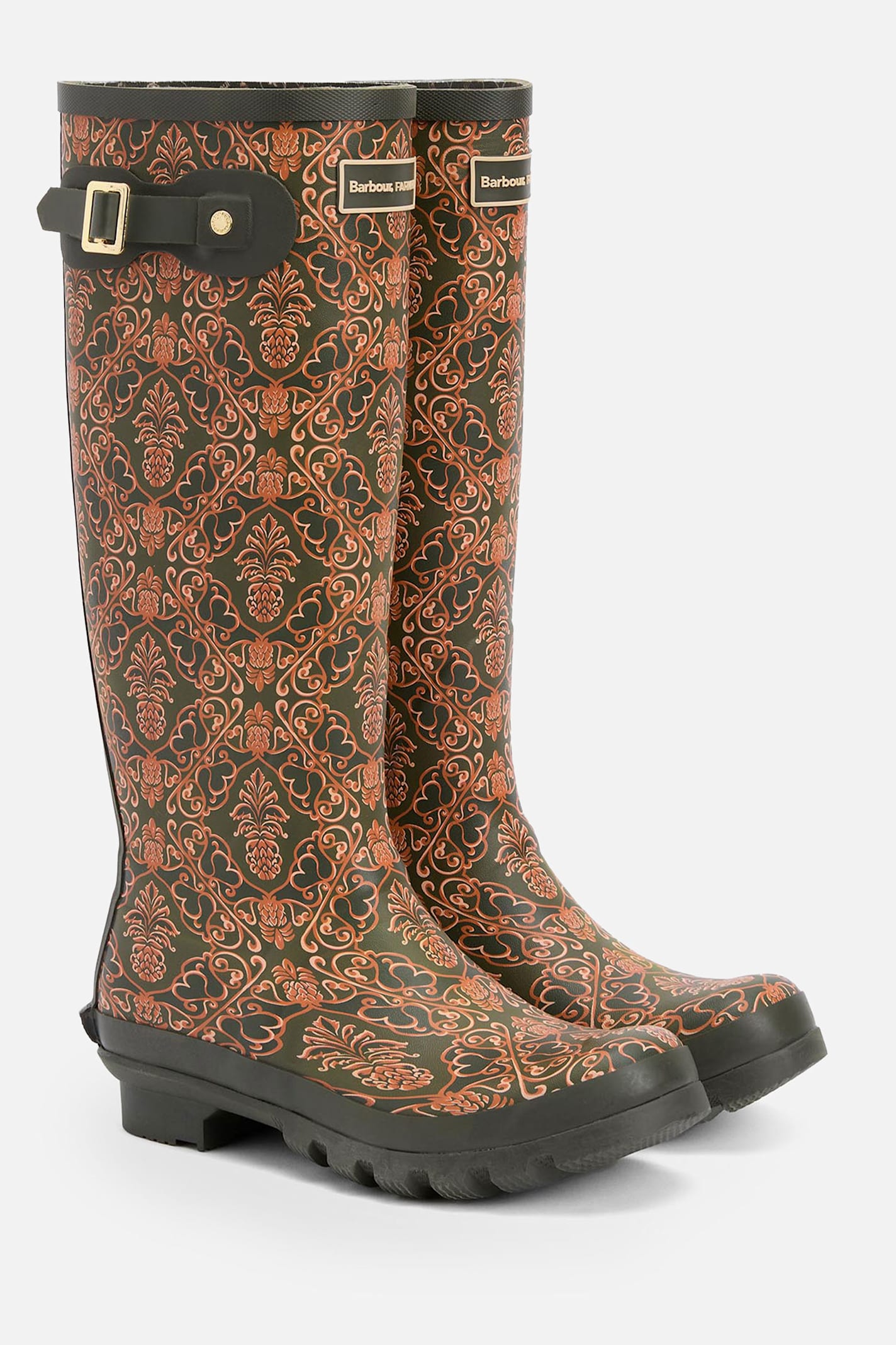 Barbour X Farm Rio Cami Wellington In Multi