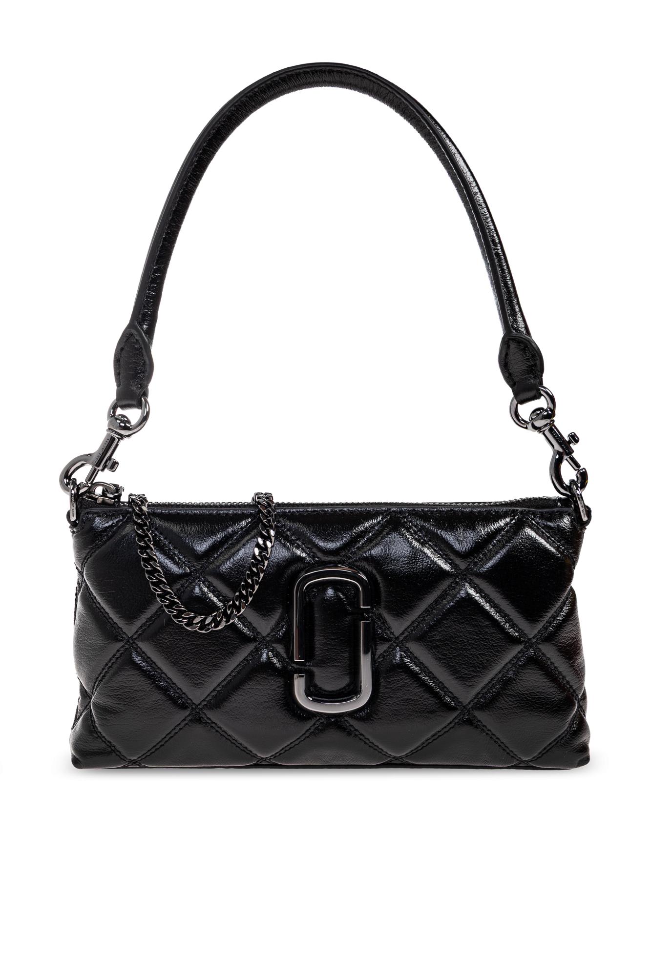 Marc Jacobs Borsa A Spalla In Pelle Nera  Donna In Black