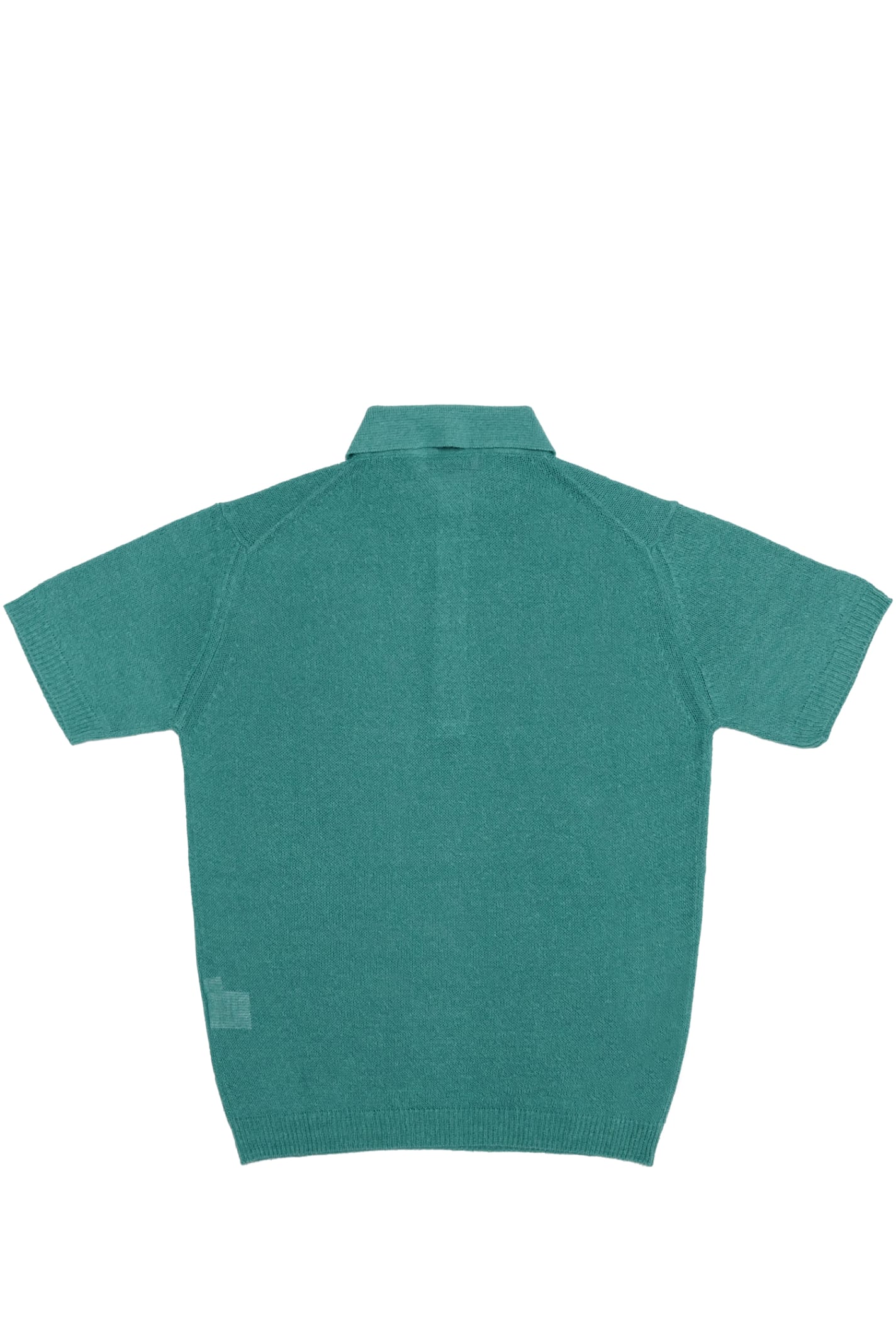 Shop Filippo De Laurentiis Polo Shirt In Turquoise