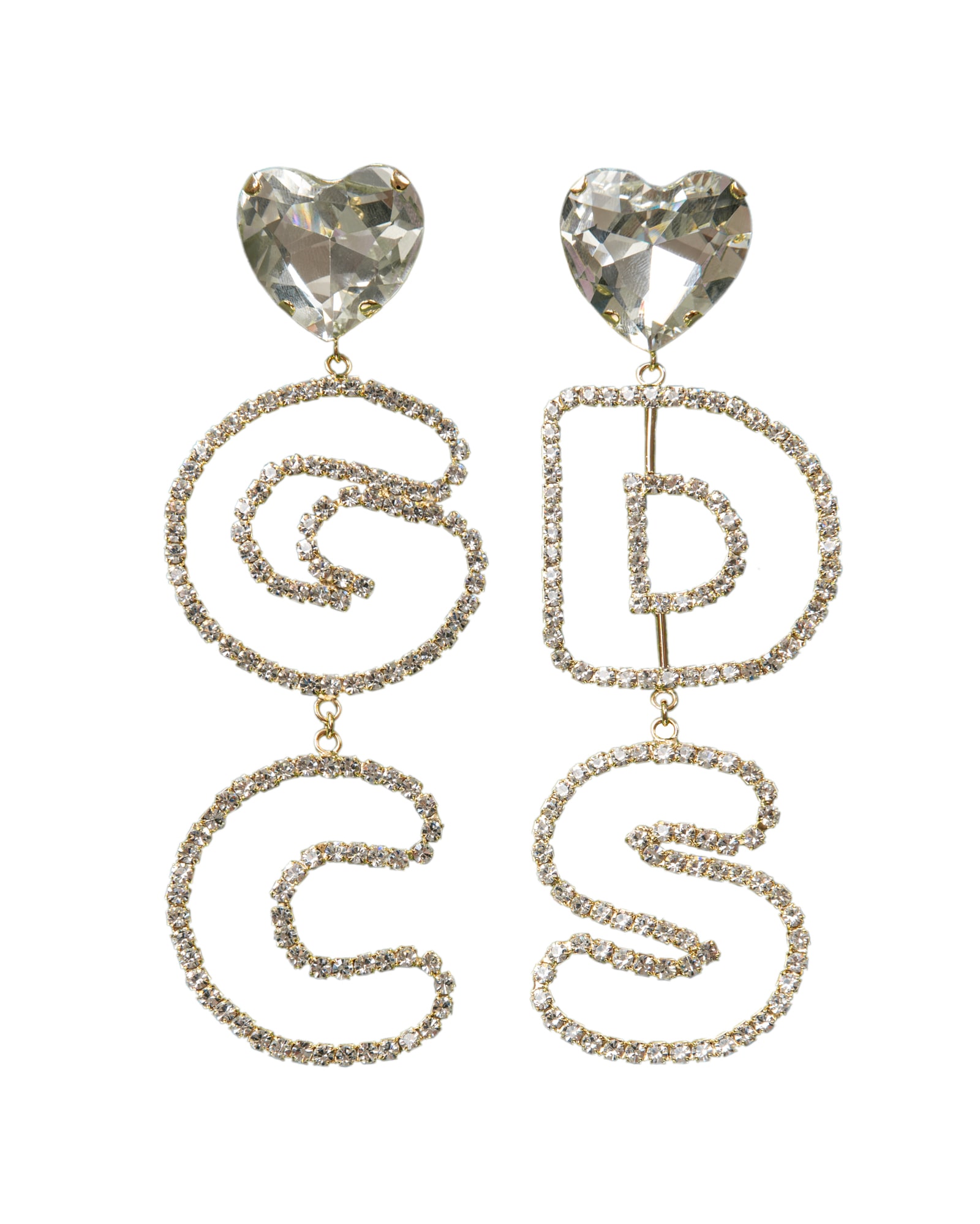 GCDS maxi GCDS earrings