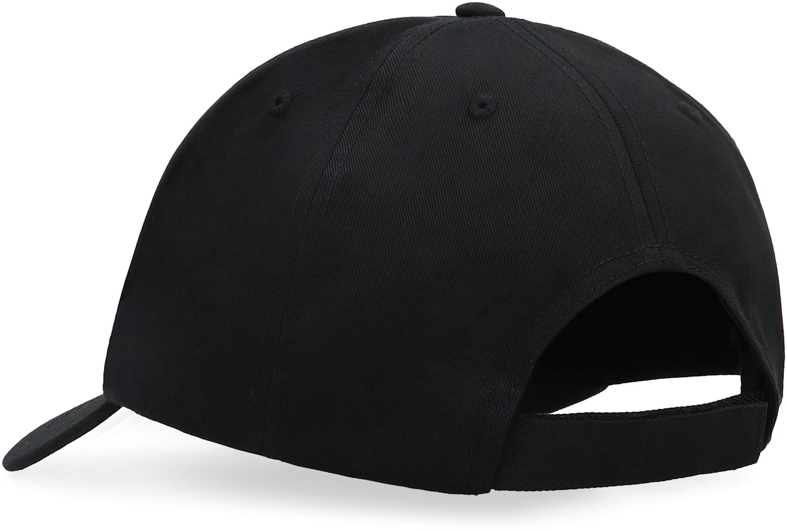 Shop Moncler Logo Baseball Cap In Black