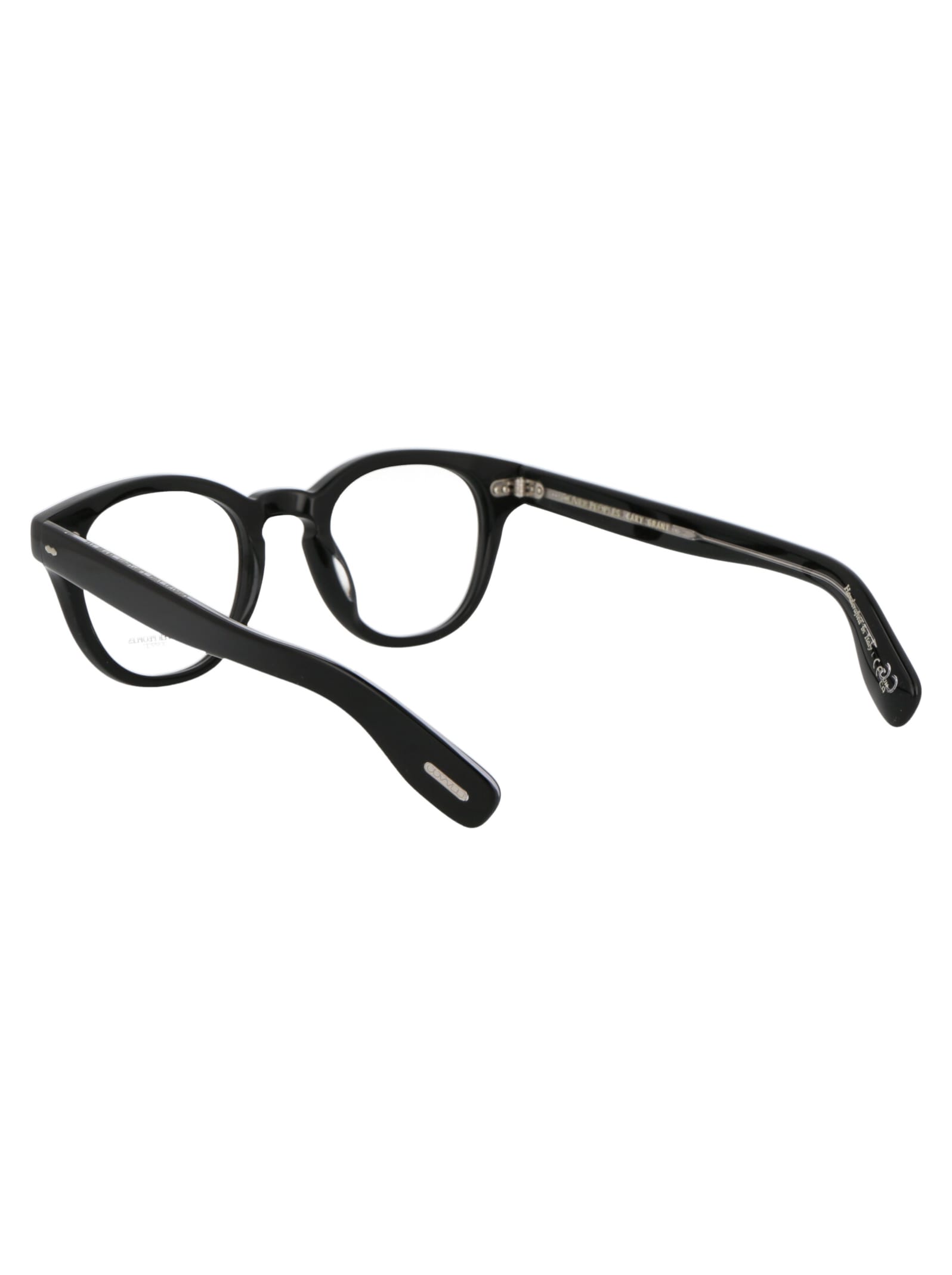Oliver Peoples N.01 Square-frame Glasses In Black