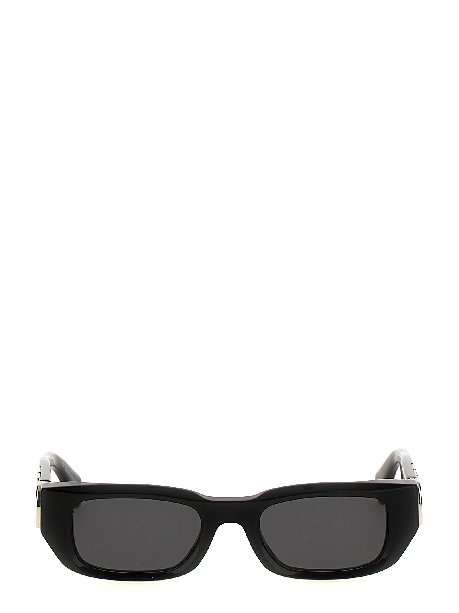 Off-white Fillmore Rectangular Frame Sunglasses In Black