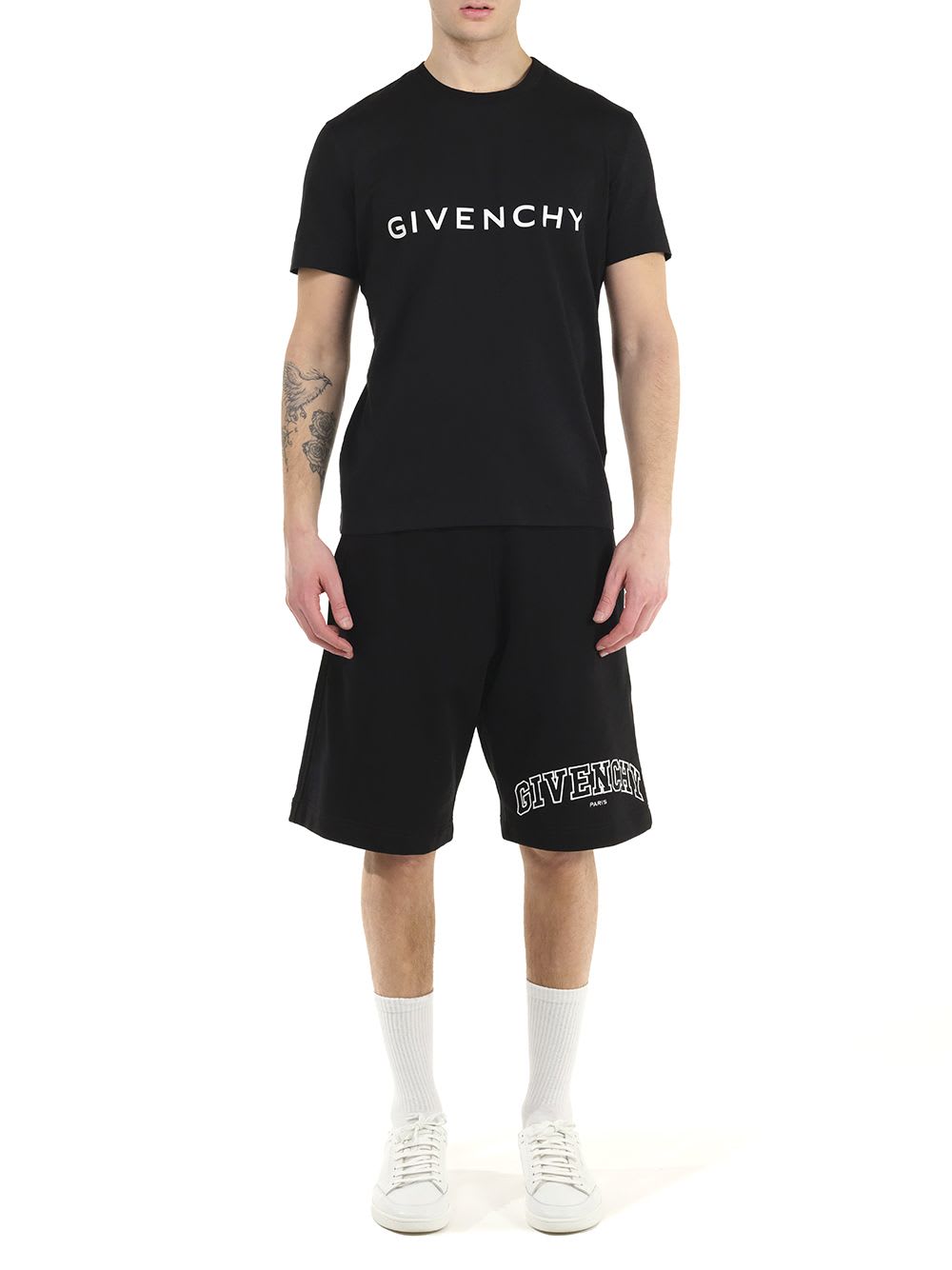 Shop Givenchy Slim  Archetype T-shirt In Nero