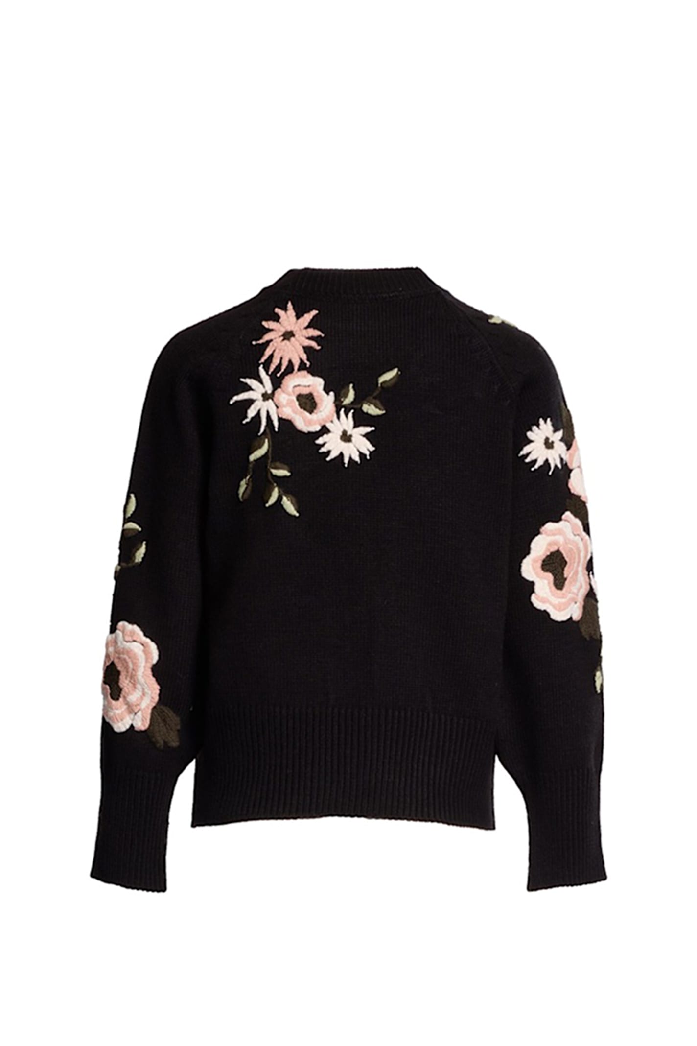 Shop Elie Saab Sweater In Black