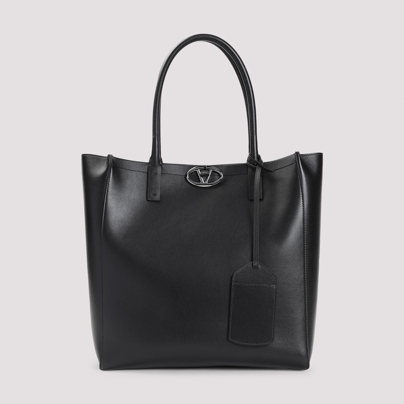 Shop Valentino Vlogo Bold Edition Tote Bag In No Nero