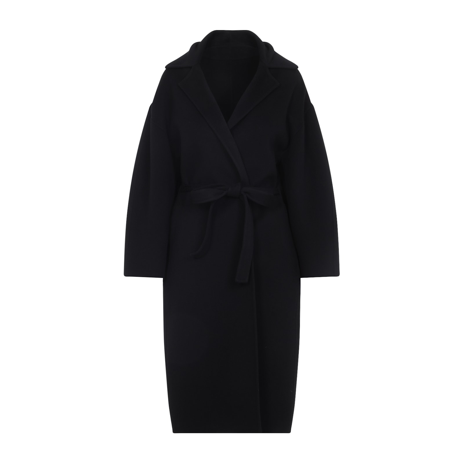 Alberta Ferretti Alberta Ferreti Double Coat In Black