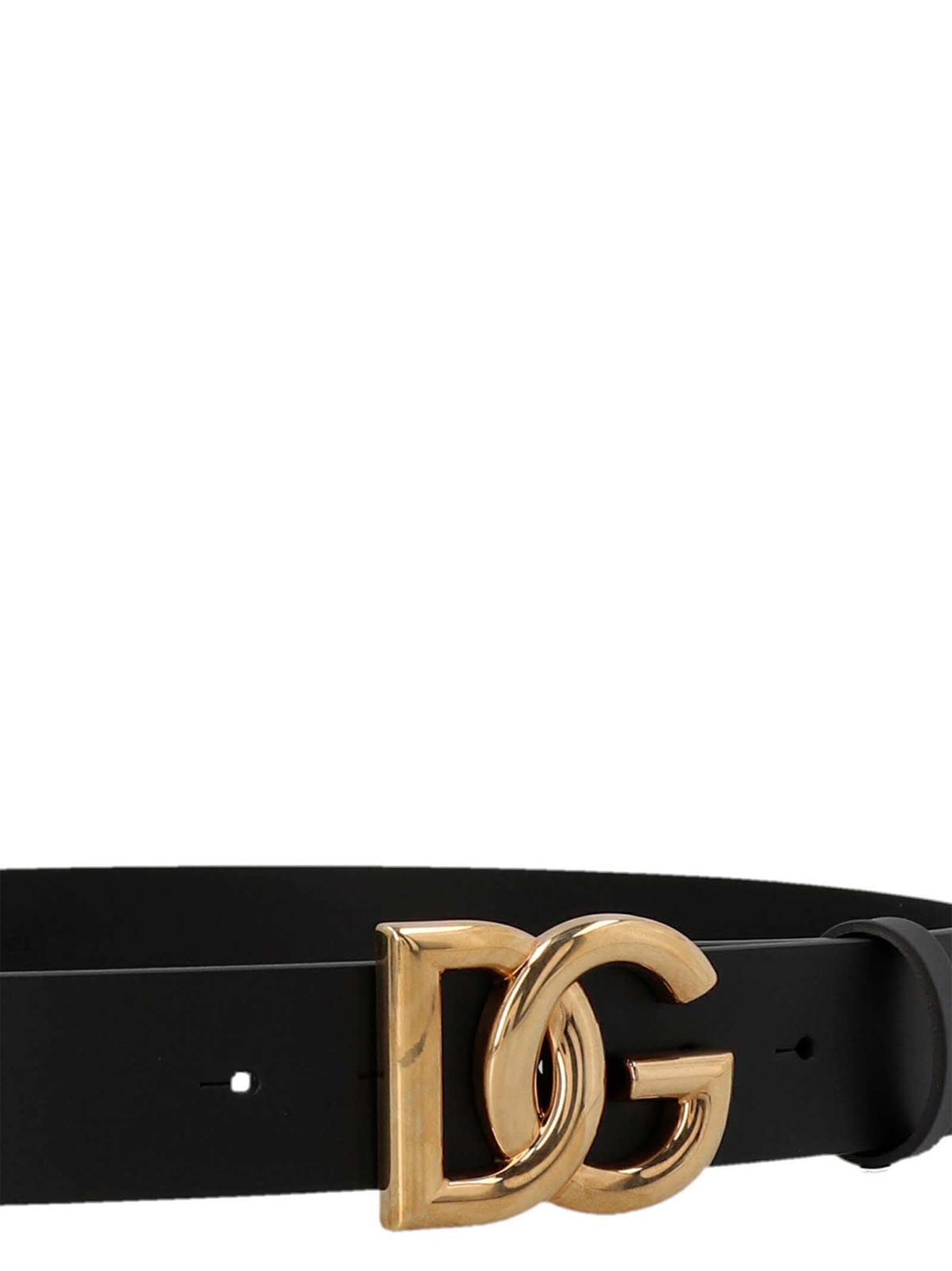 Shop Dolce & Gabbana Asta Tosca Belt In Black
