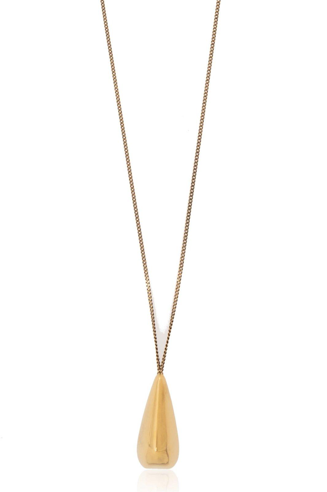 Shop Alexander Mcqueen Charm Necklace In Gold