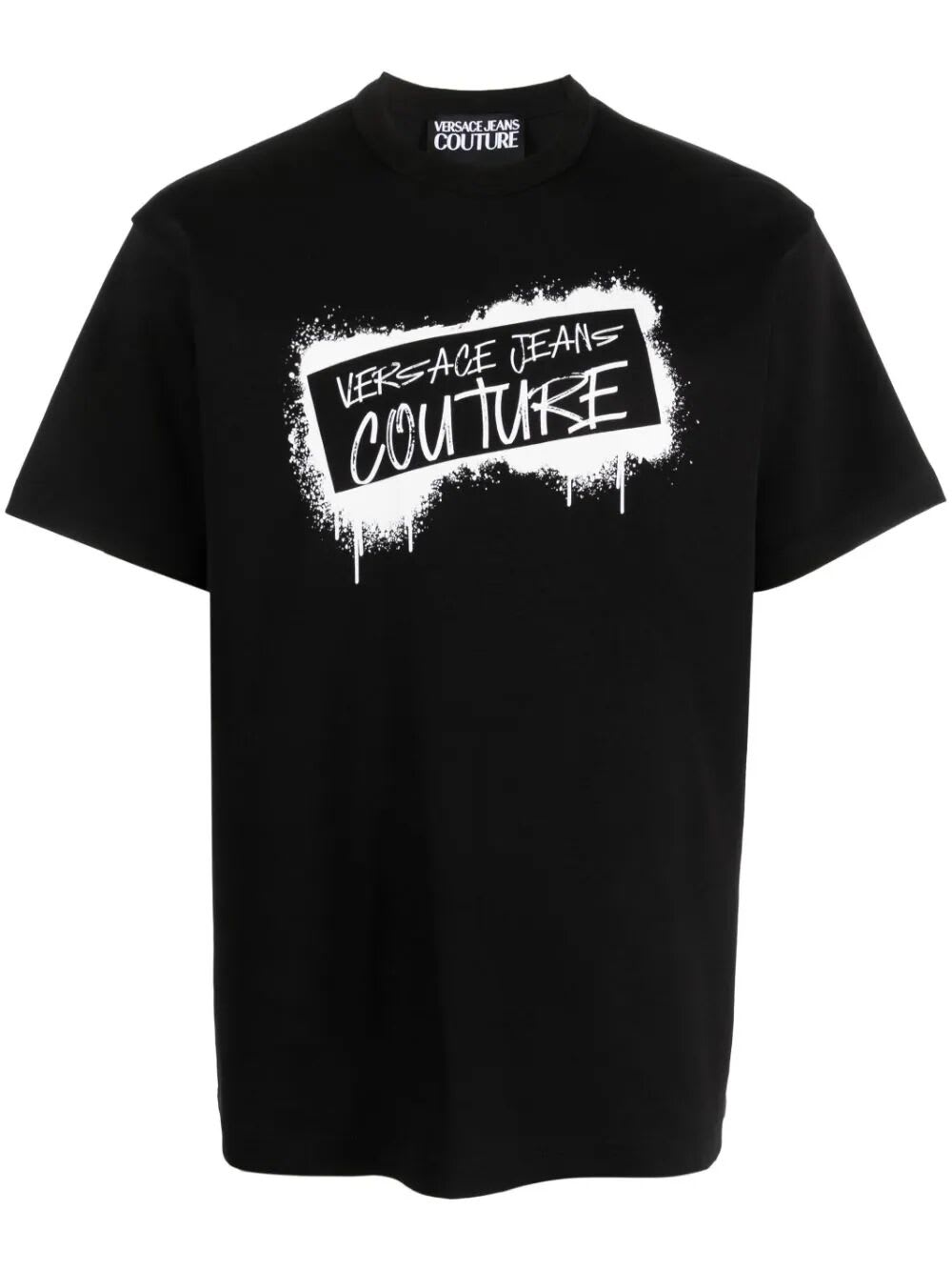 VERSACE JEANS COUTURE GRAFFITI LOGO T-SHIRT