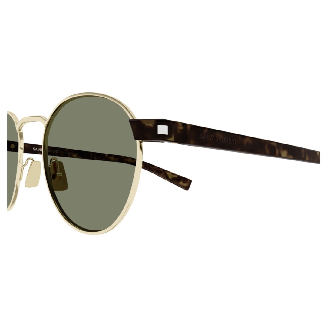 Saint Laurent Sl 707-002 Gold-havana-green