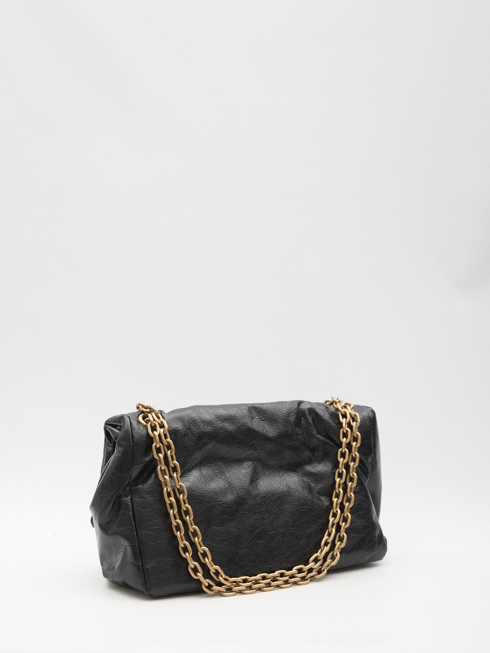 Shop Balenciaga Medium Monaco Bag In Black